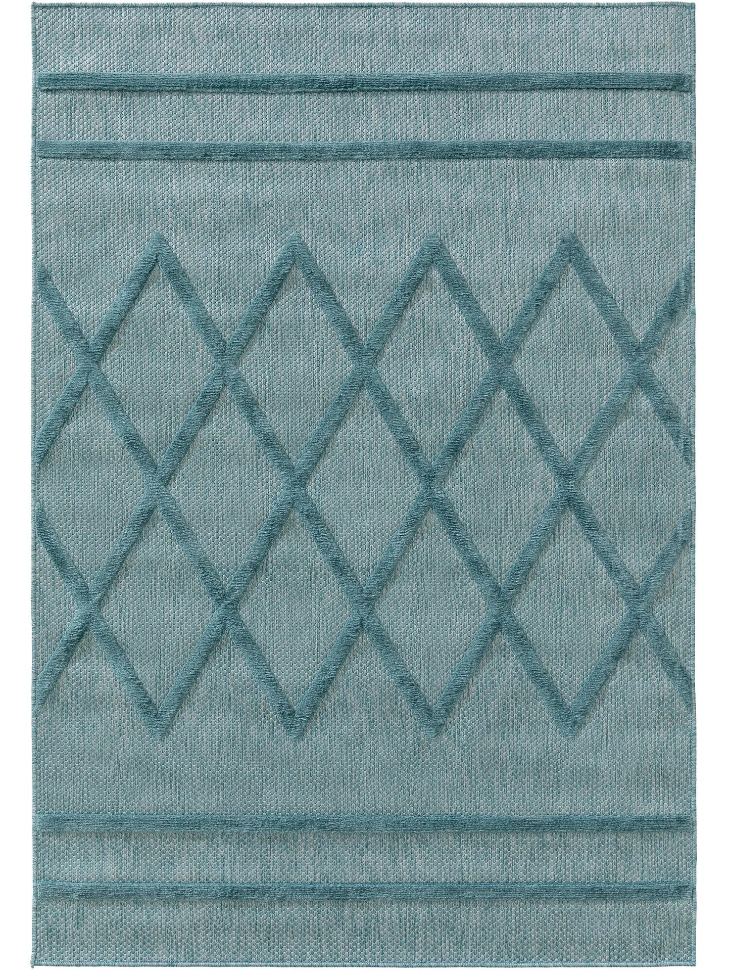 Covor interior/exterior Bonte Turquoise 