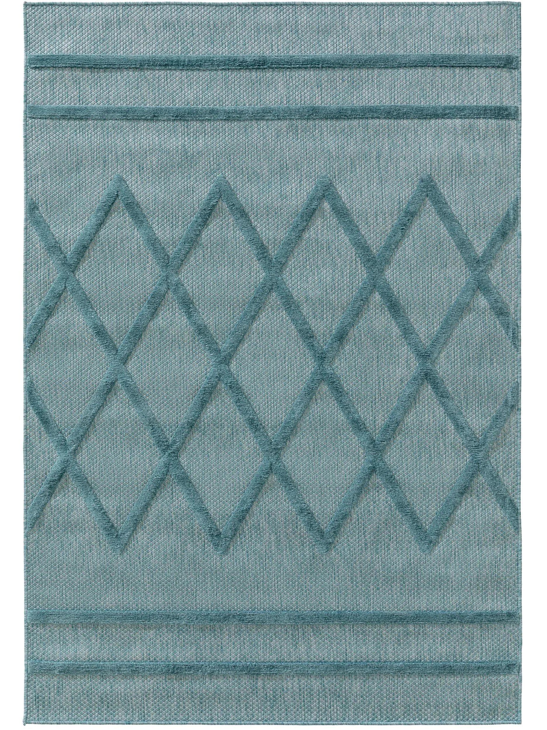 Covor interior/exterior Bonte Turquoise 