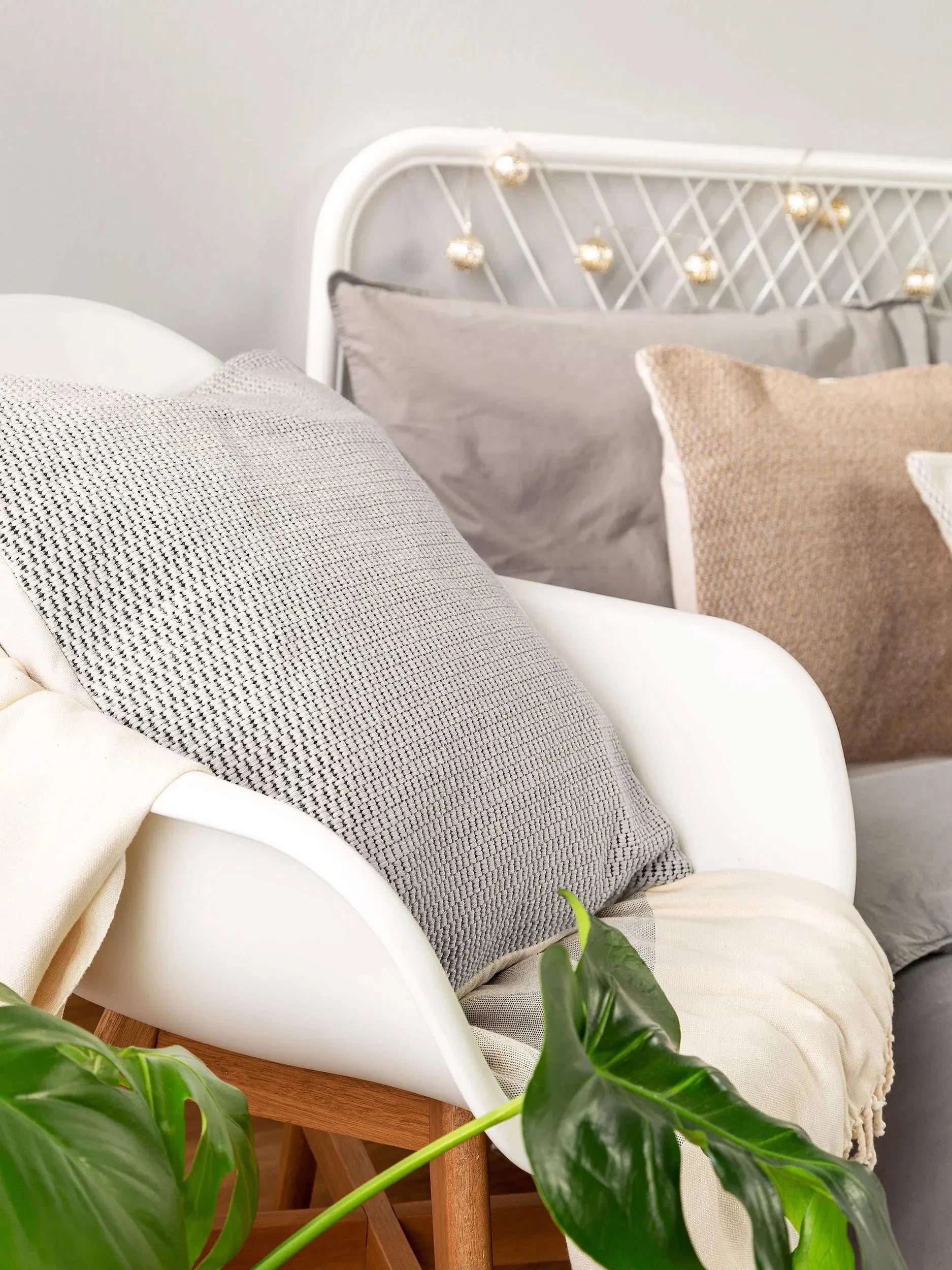 Față de pernă Bora Light Grey 