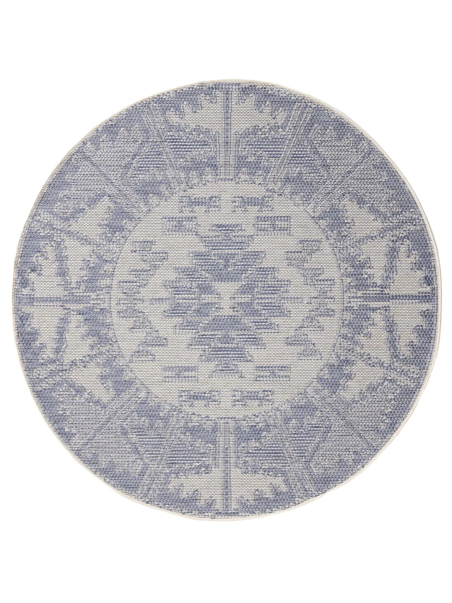 Covor rotund interior/exterior Bronco Dark Blue 