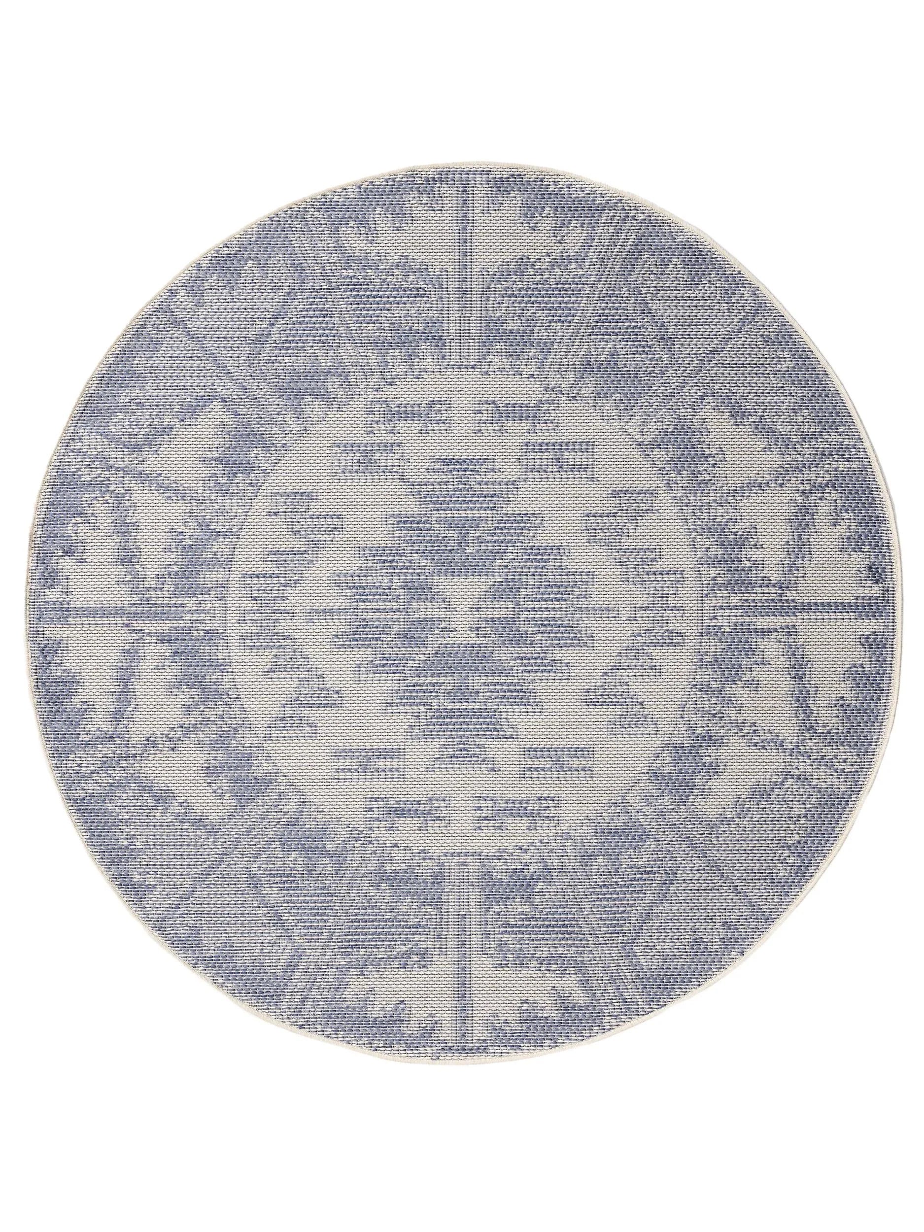 Covor rotund interior/exterior Bronco Dark Blue 