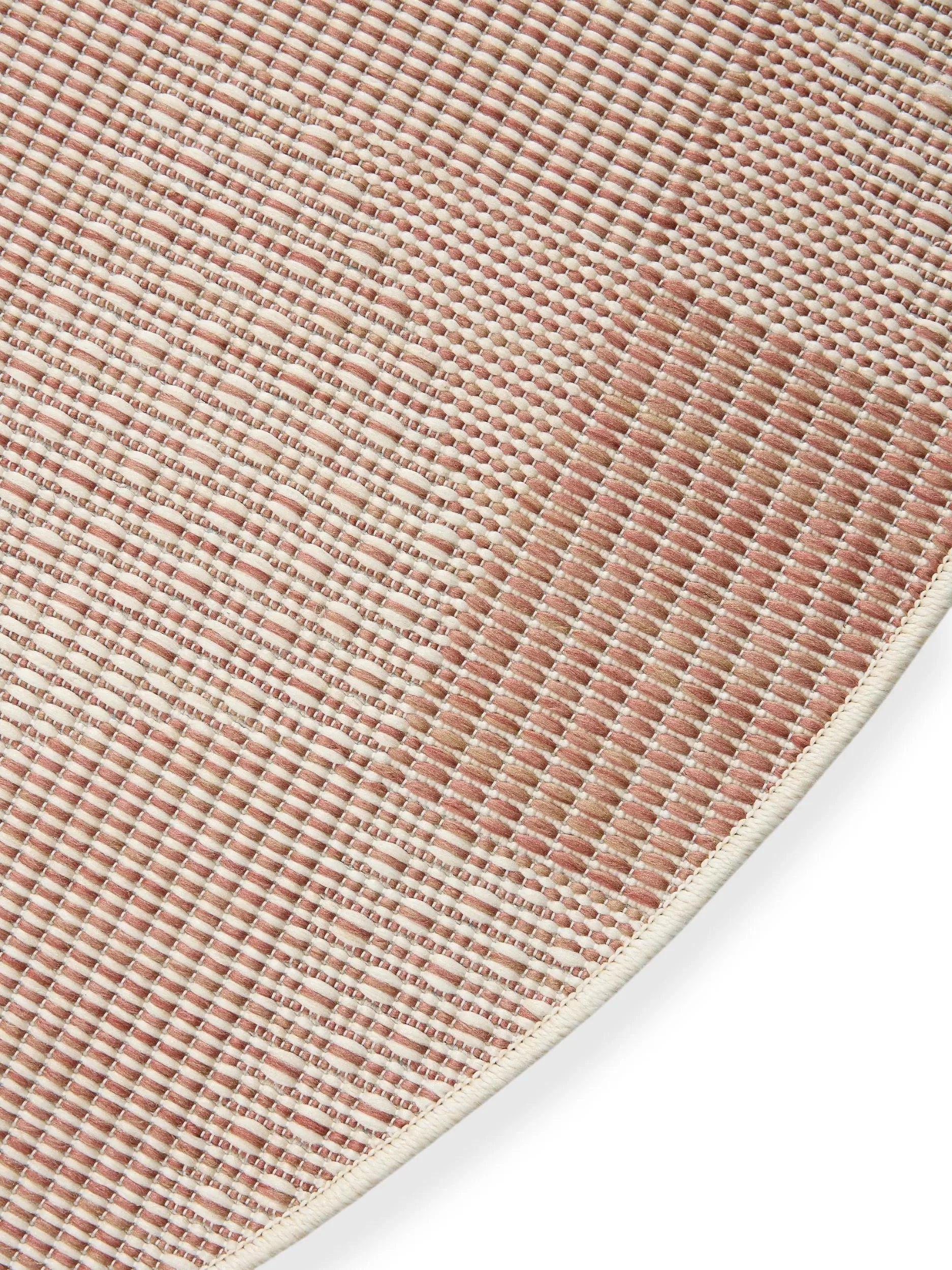Covor rotund interior/exterior Bronco Terracotta 