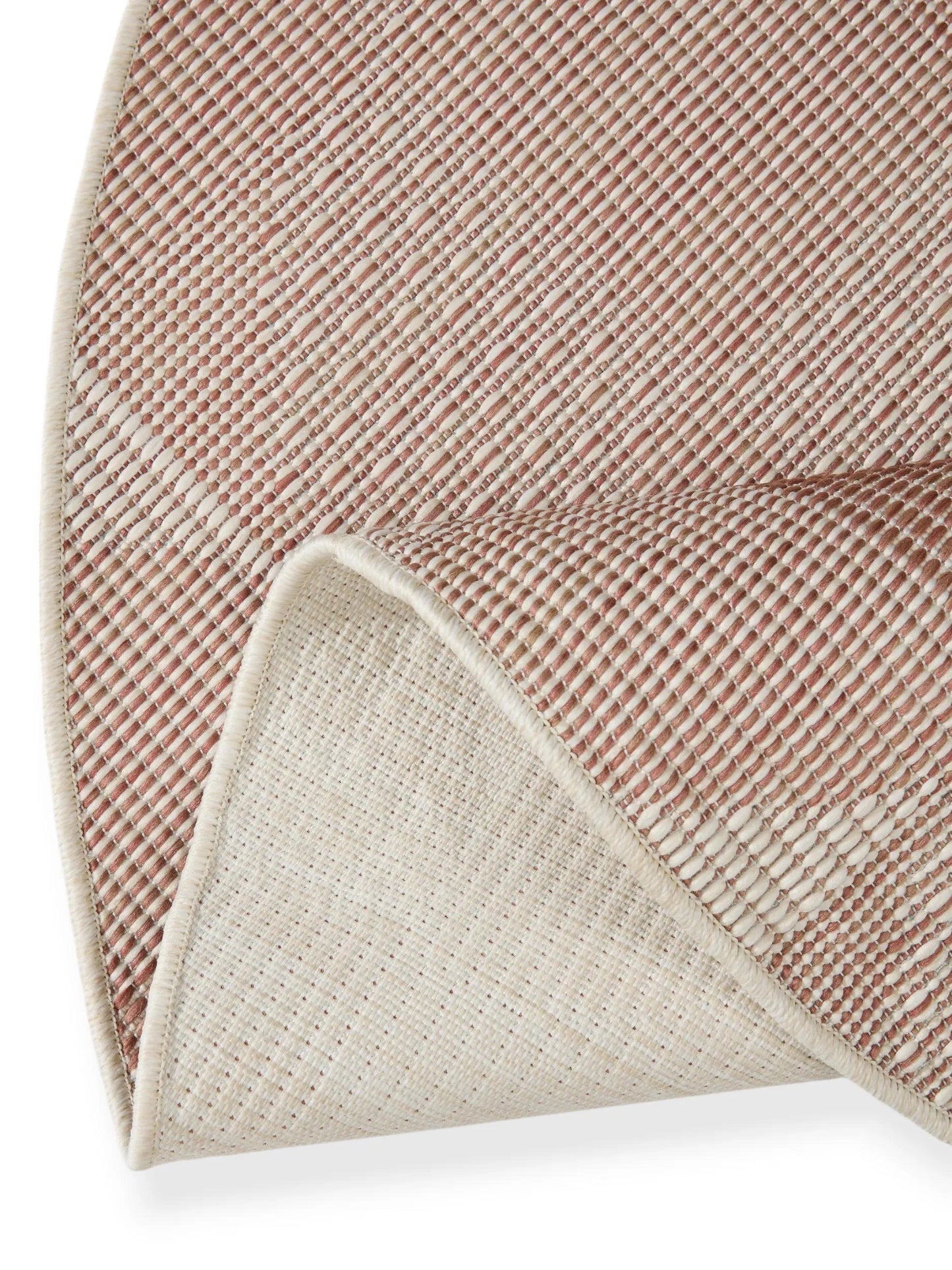 Covor rotund interior/exterior Bronco Terracotta 