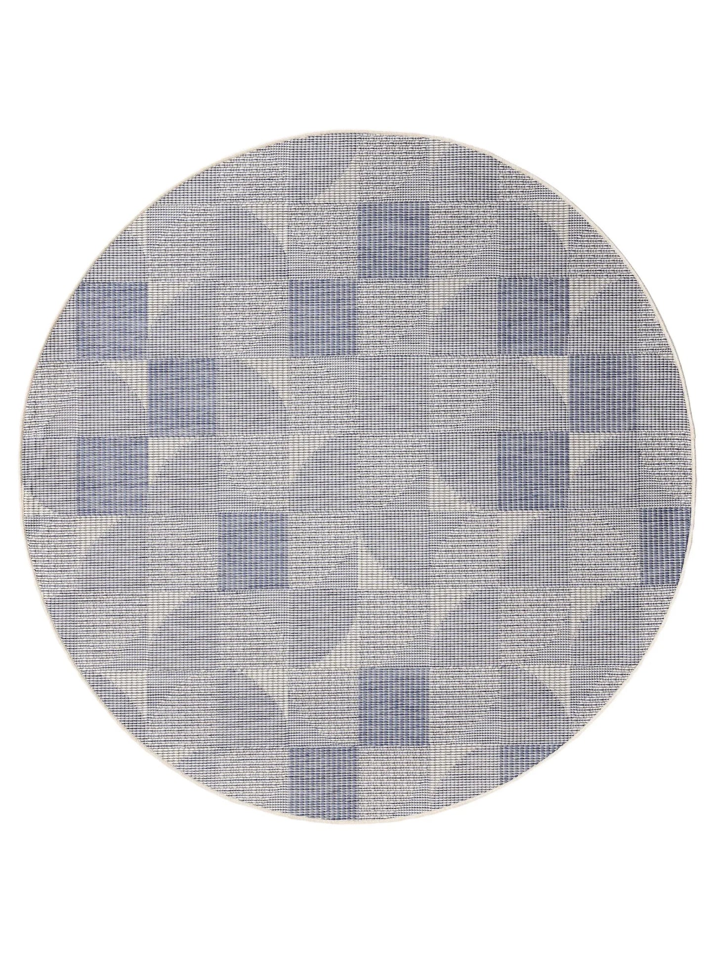 Covor rotund interior/exterior Bronco Dark Blue 
