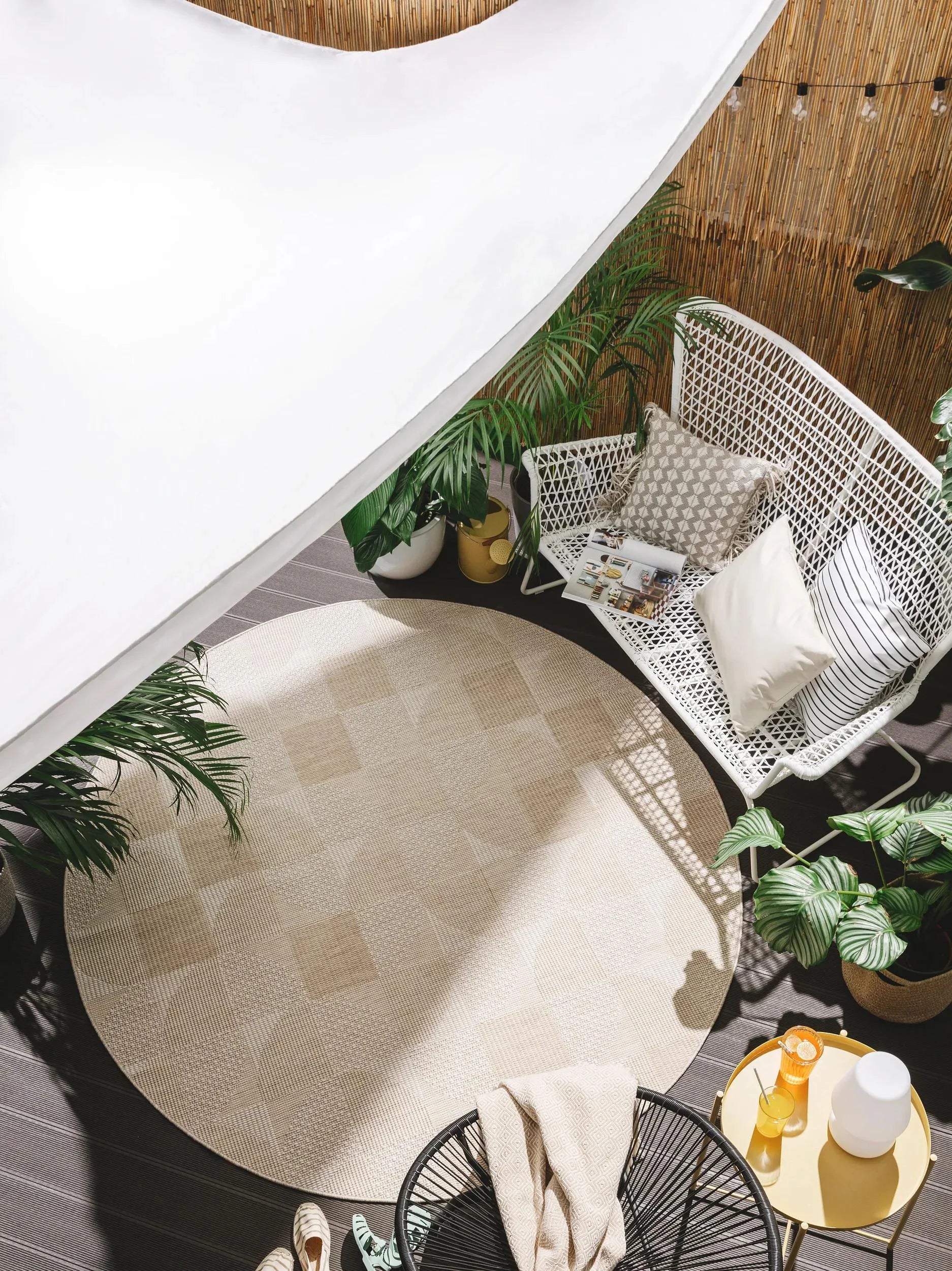 Covor interior/exterior Bronco Cream 