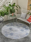 Covor rotund interior/exterior Bronco Dark Blue 