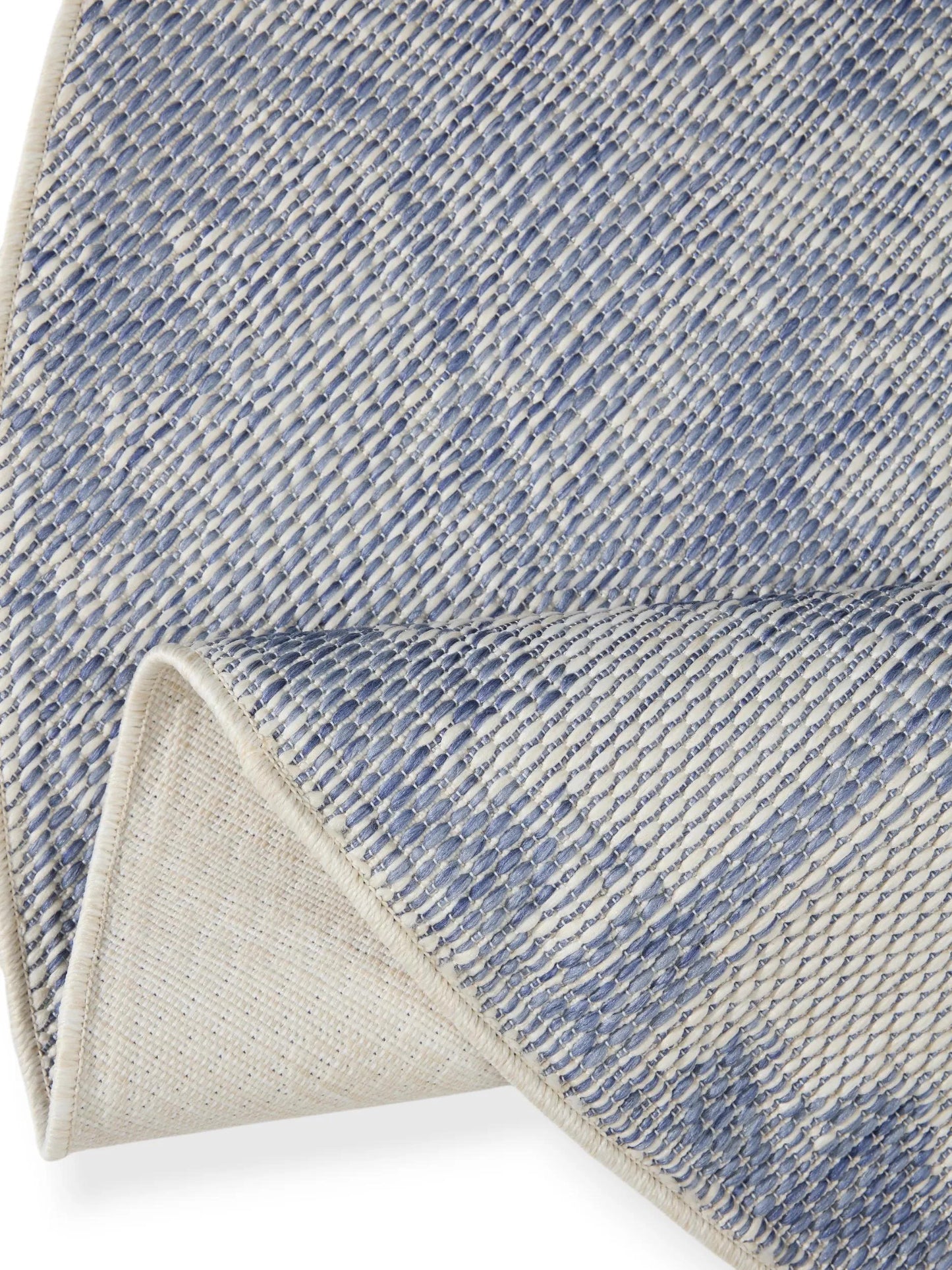Covor rotund interior/exterior Bronco Dark Blue 