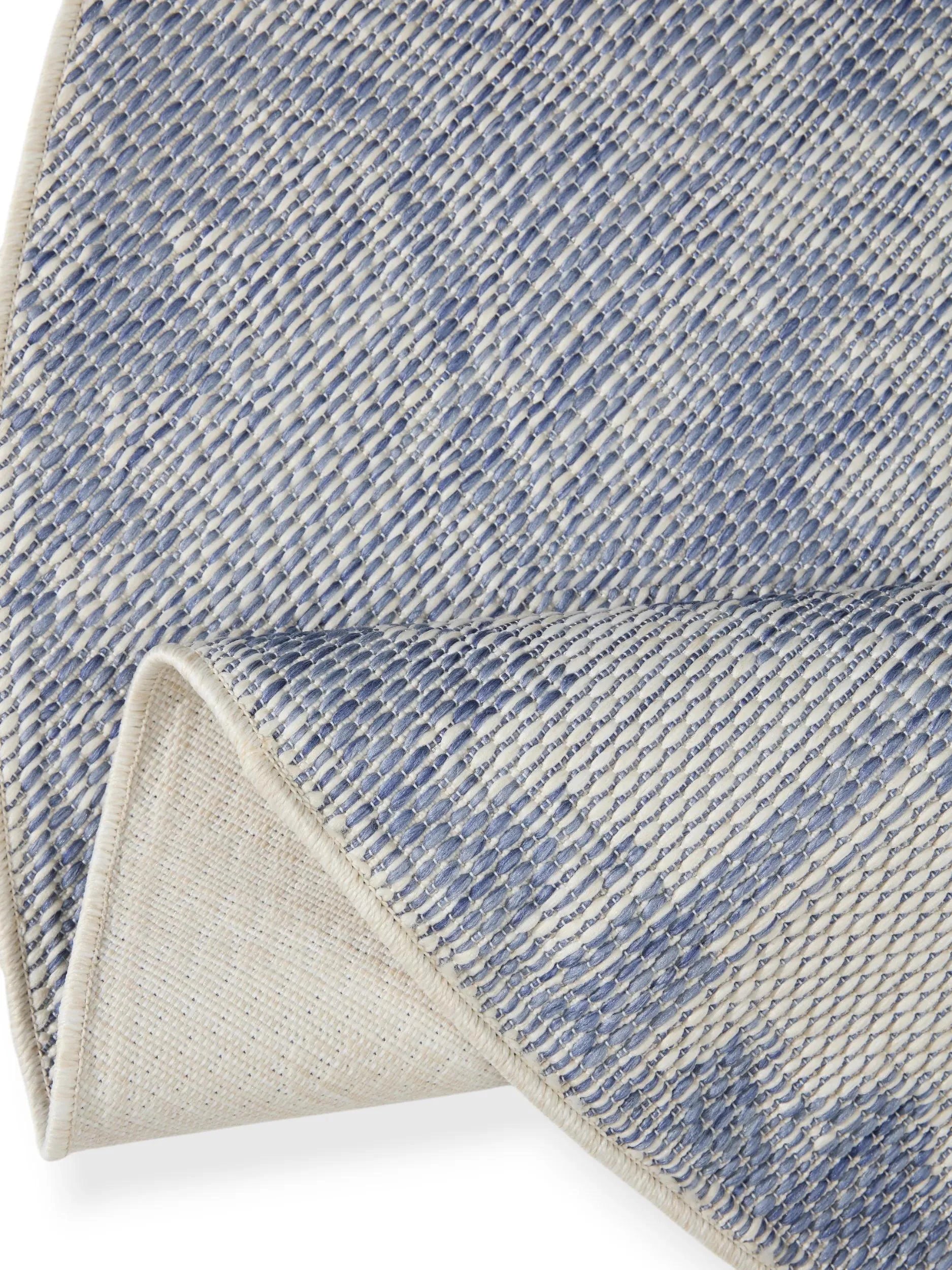 Covor rotund interior/exterior Bronco Dark Blue 