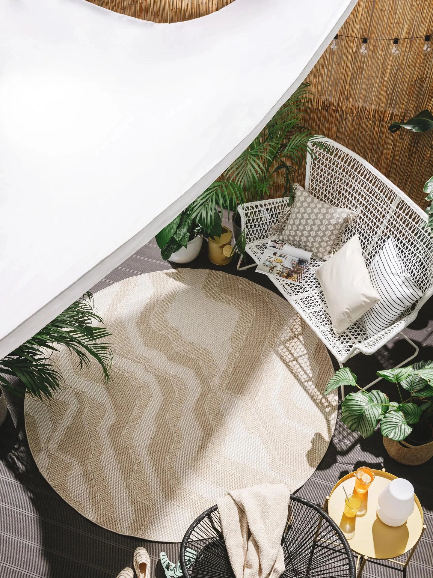 Covor interior/exterior Bronco Cream 
