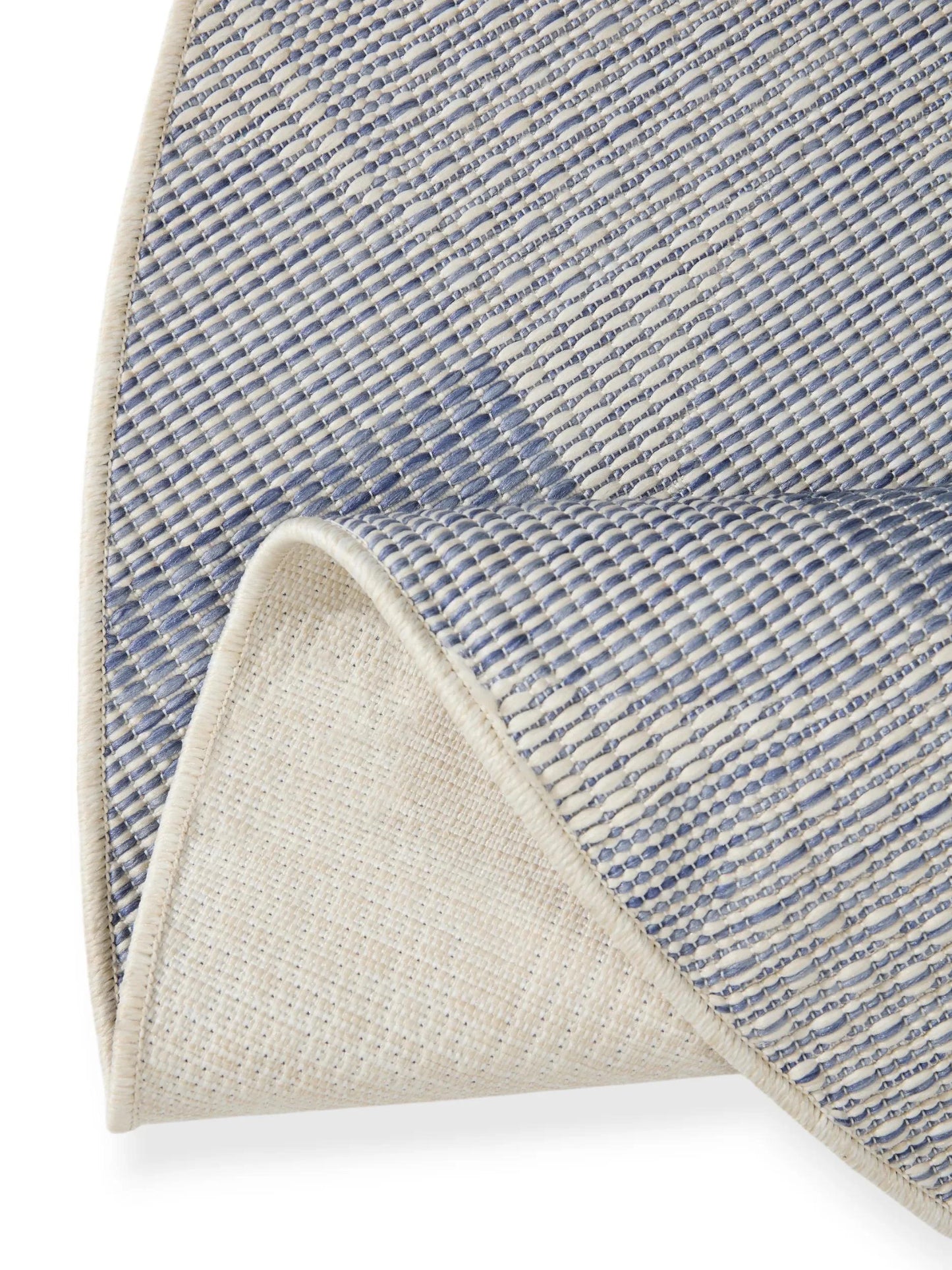 Covor rotund interior/exterior Bronco Dark Blue 