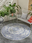 Covor rotund interior/exterior Bronco Dark Blue 