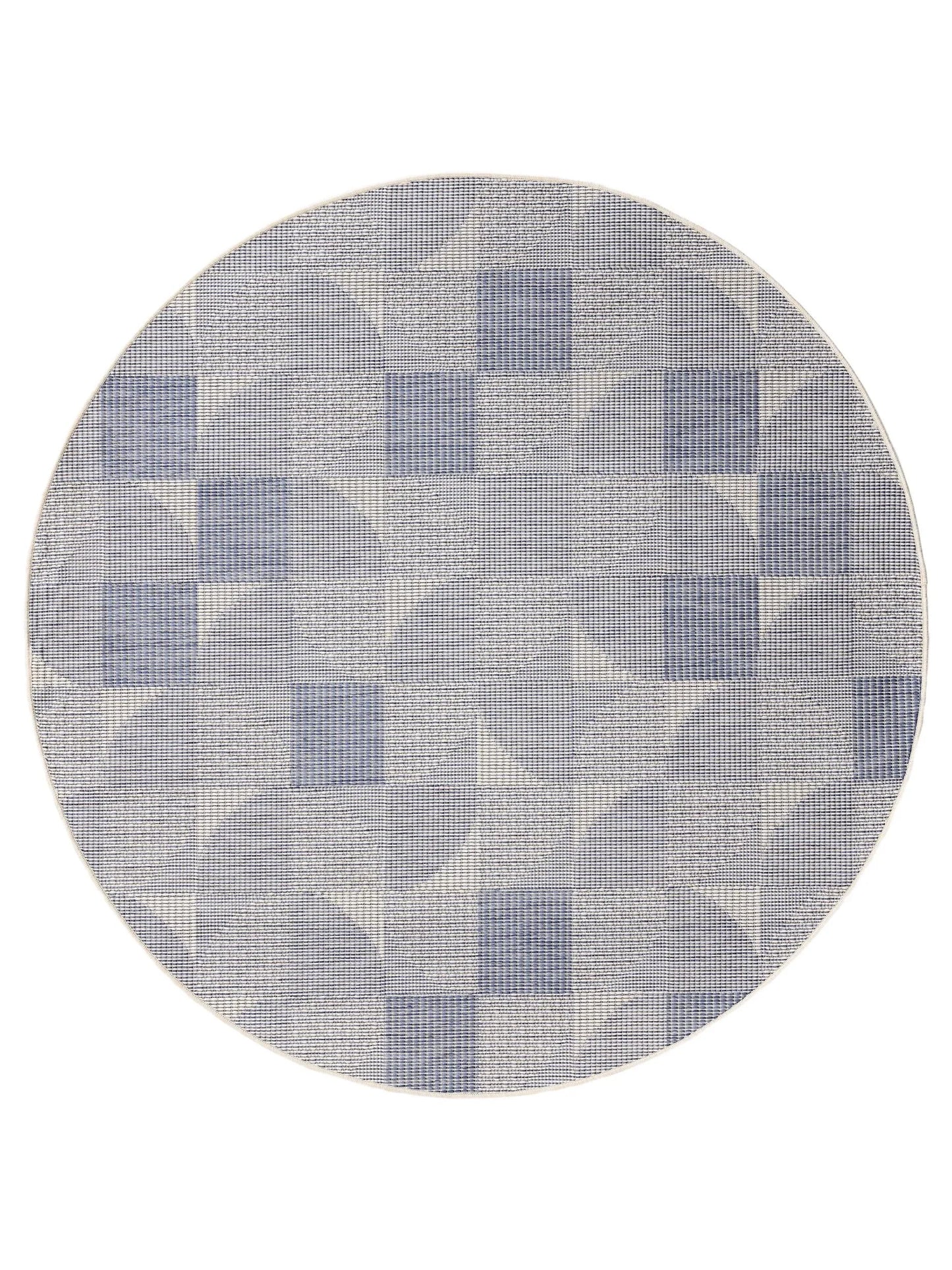 Covor rotund interior/exterior Bronco Dark Blue 
