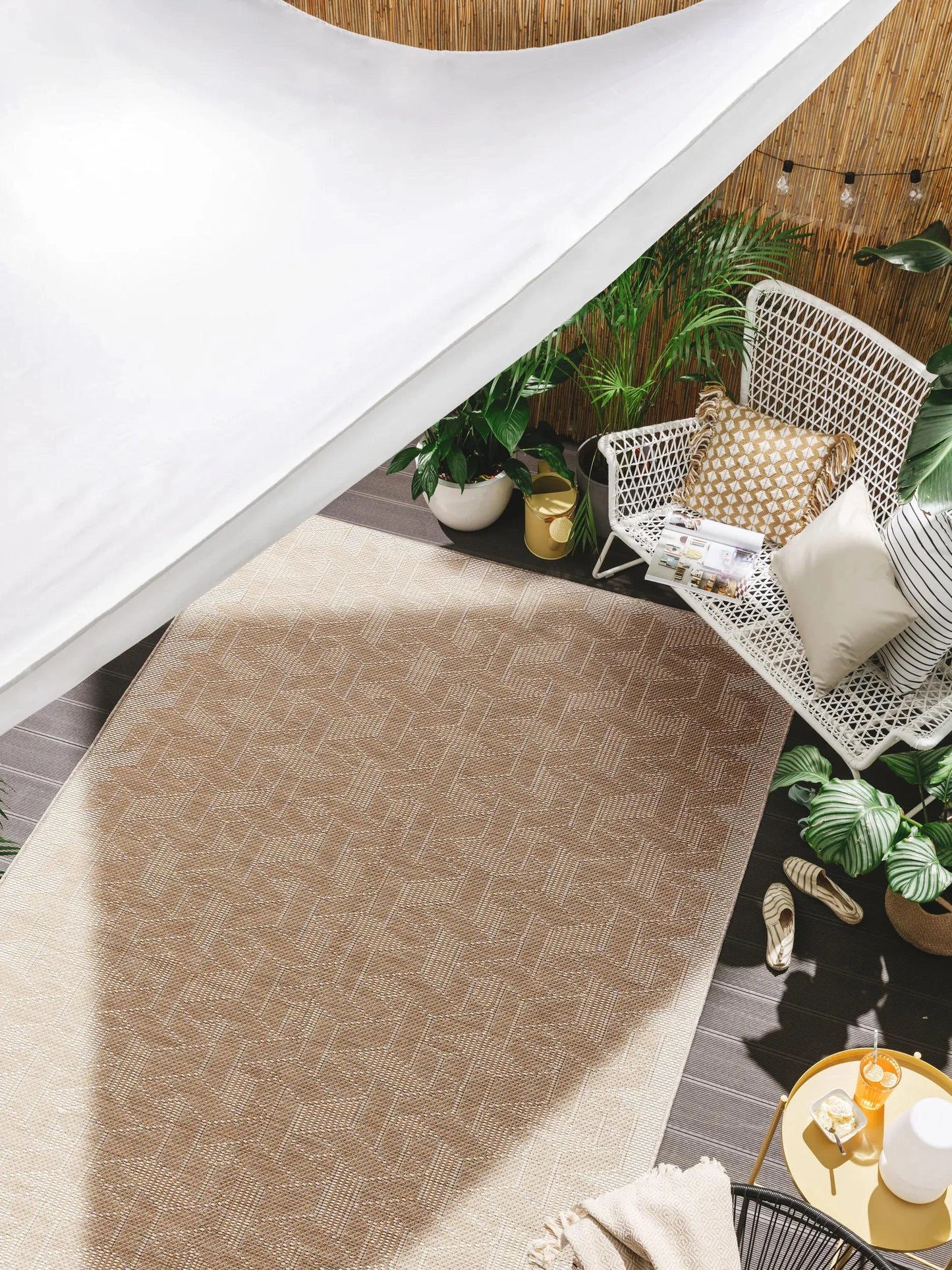 Covor interior/exterior Bronco Cream