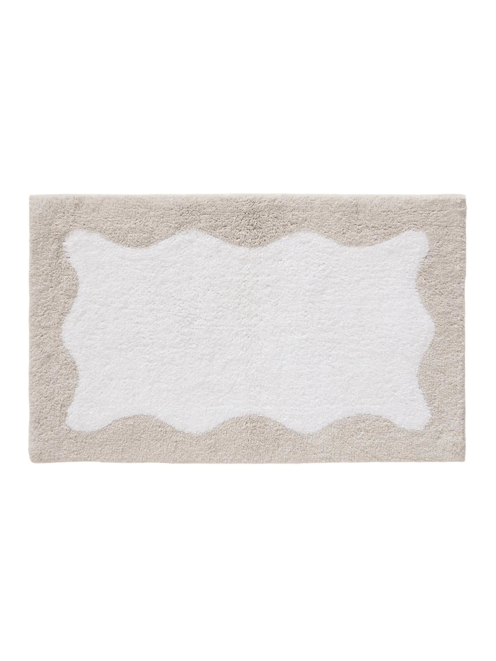 Covor de baie Cara Grey/White