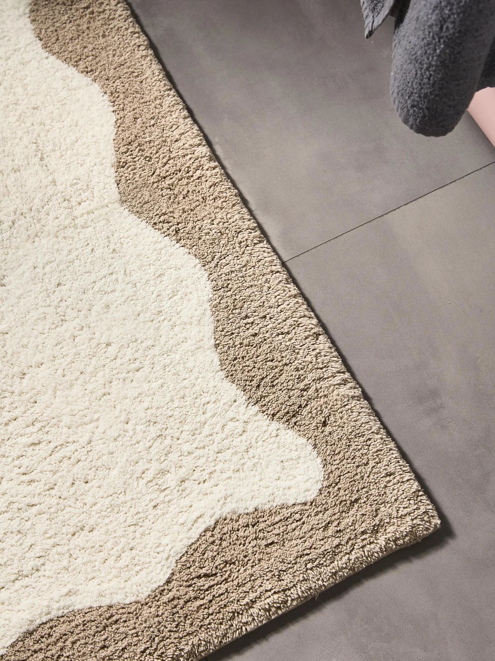 Covor de baie Cara Cream/Beige