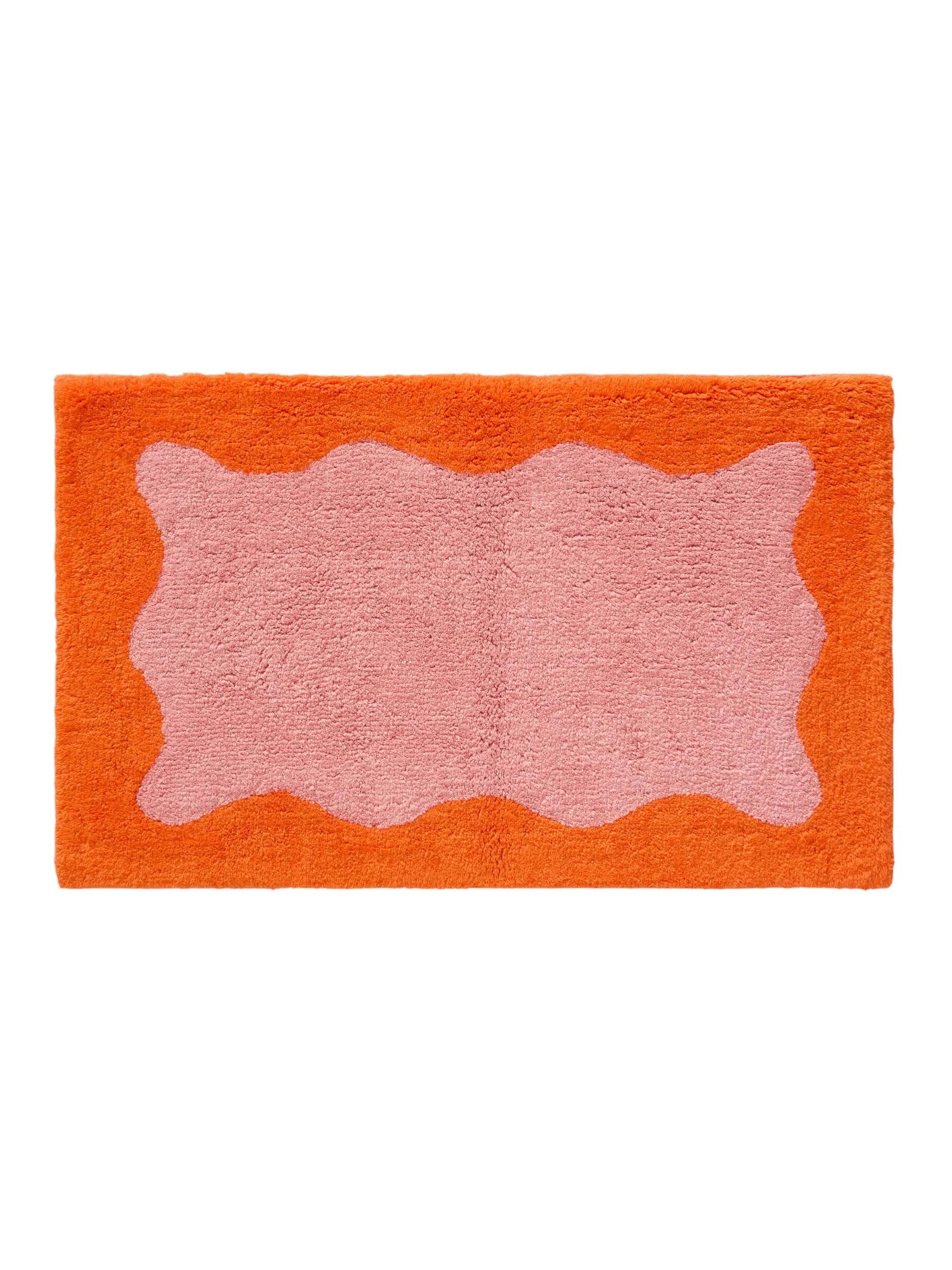 Covor de baie Cara Pink/Orange