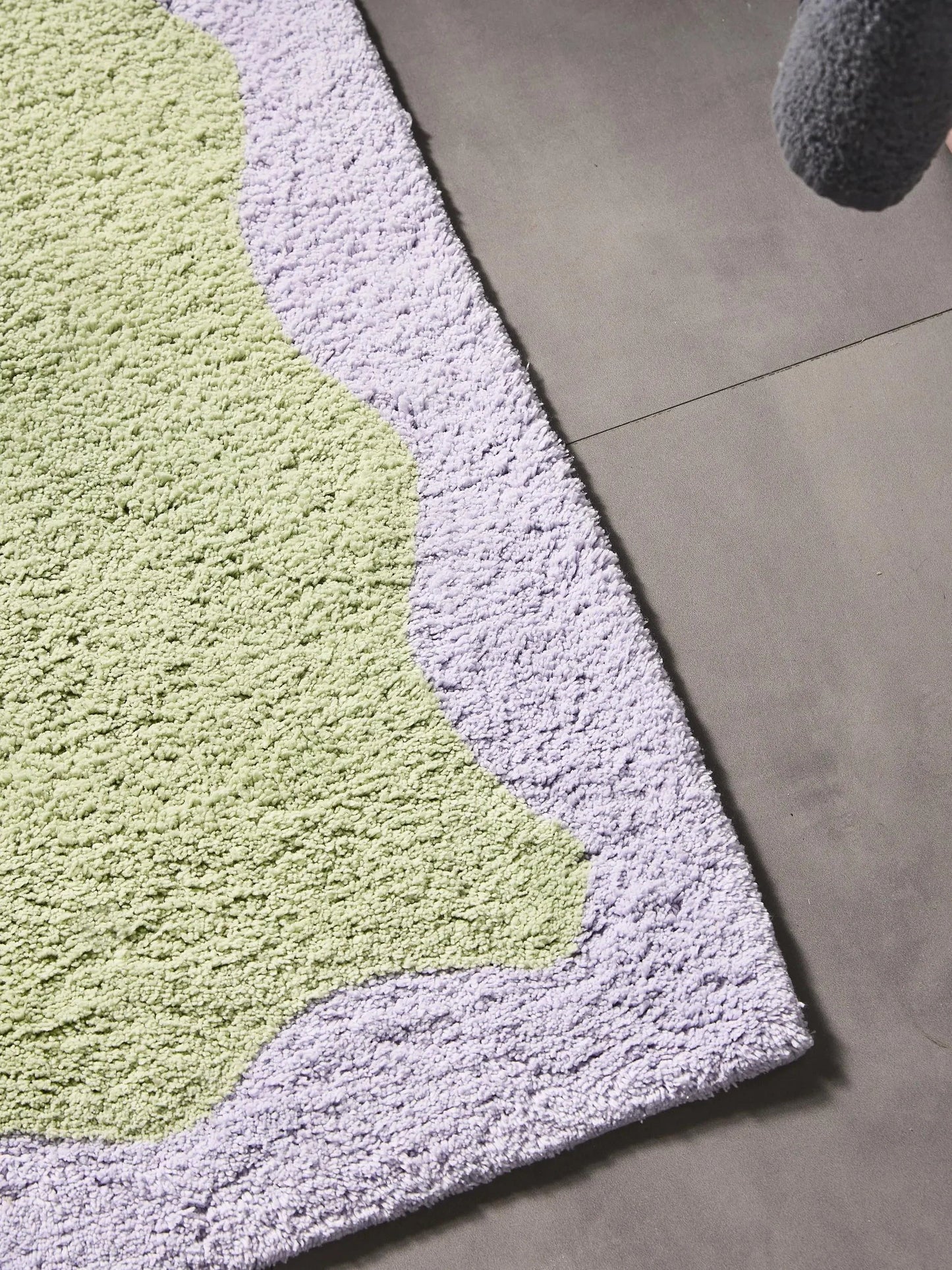 Covor de baie Cara Green/Purple