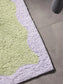 Covor de baie Cara Green/Purple