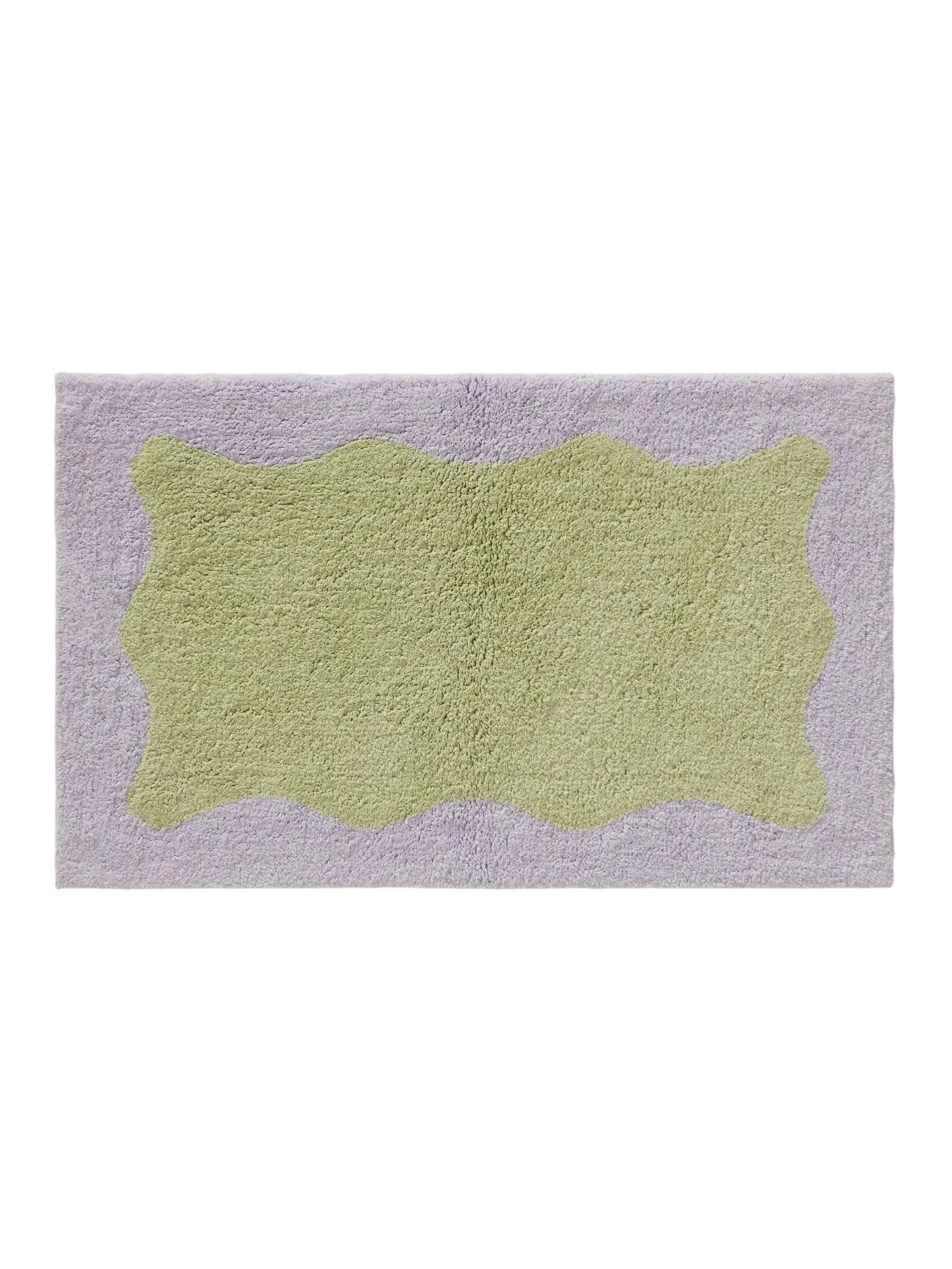 Covor de baie Cara Green/Purple