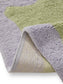 Covor de baie Cara Green/Purple