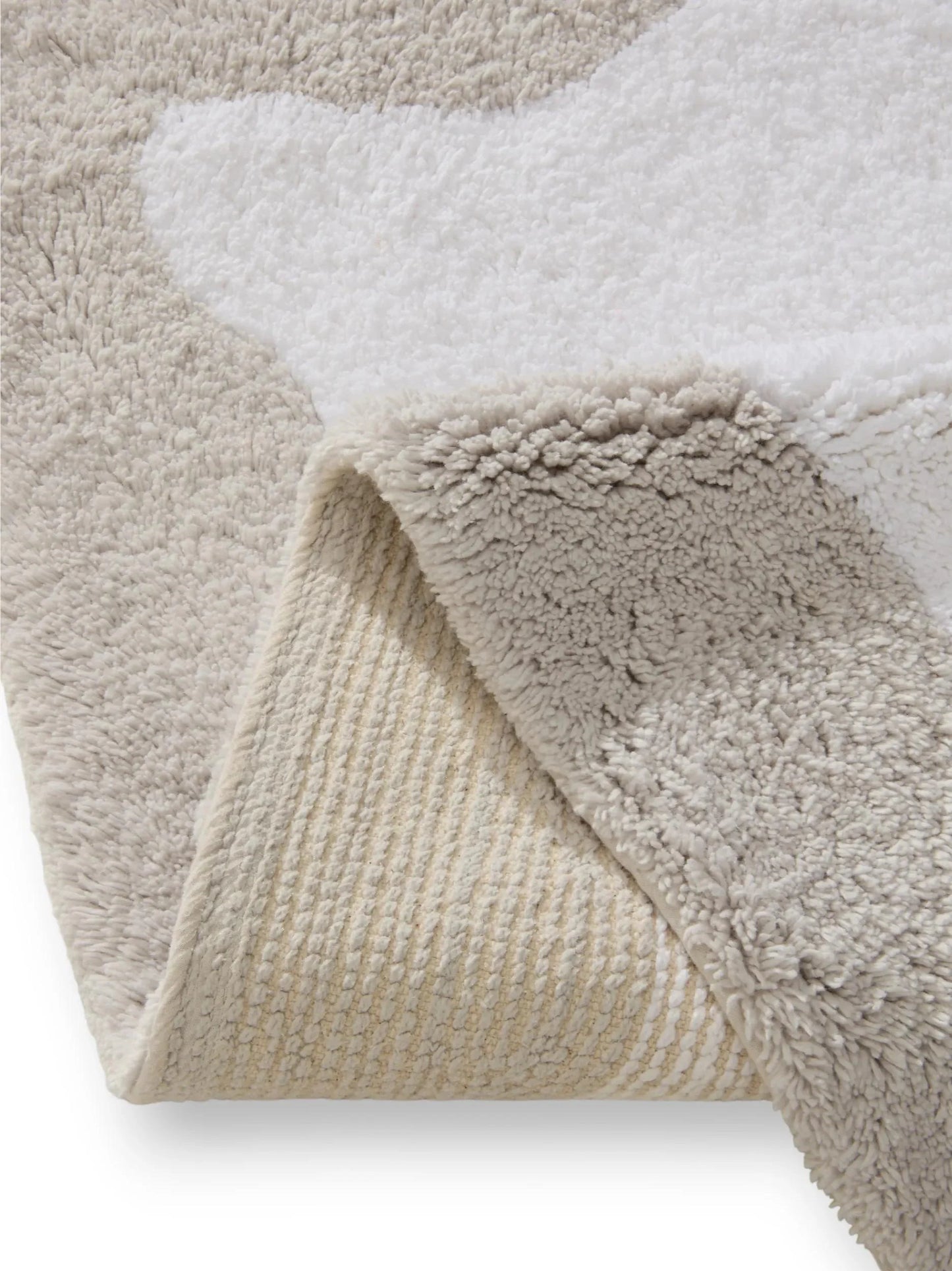 Covor de baie Cara Grey/White