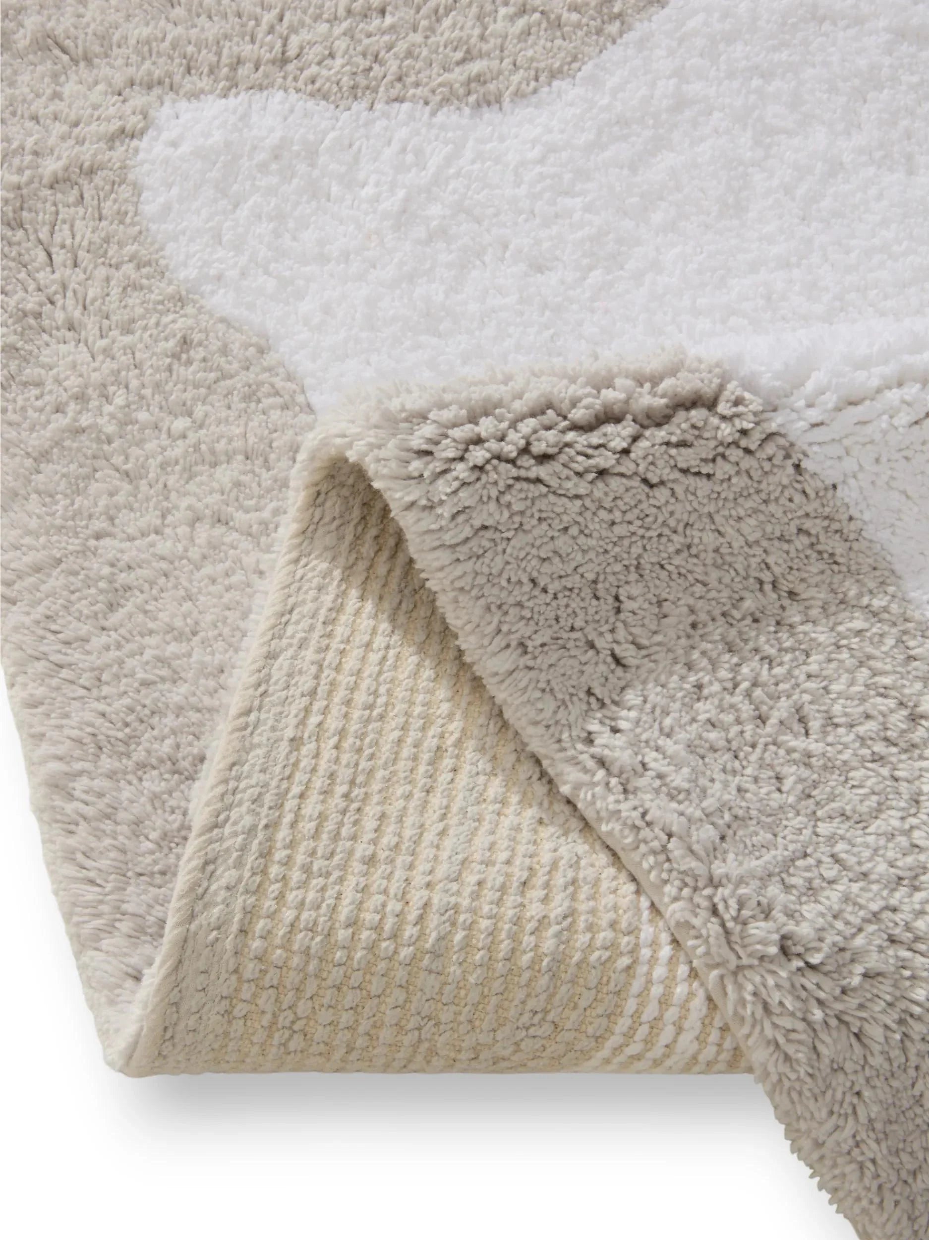 Covor de baie Cara Grey/White