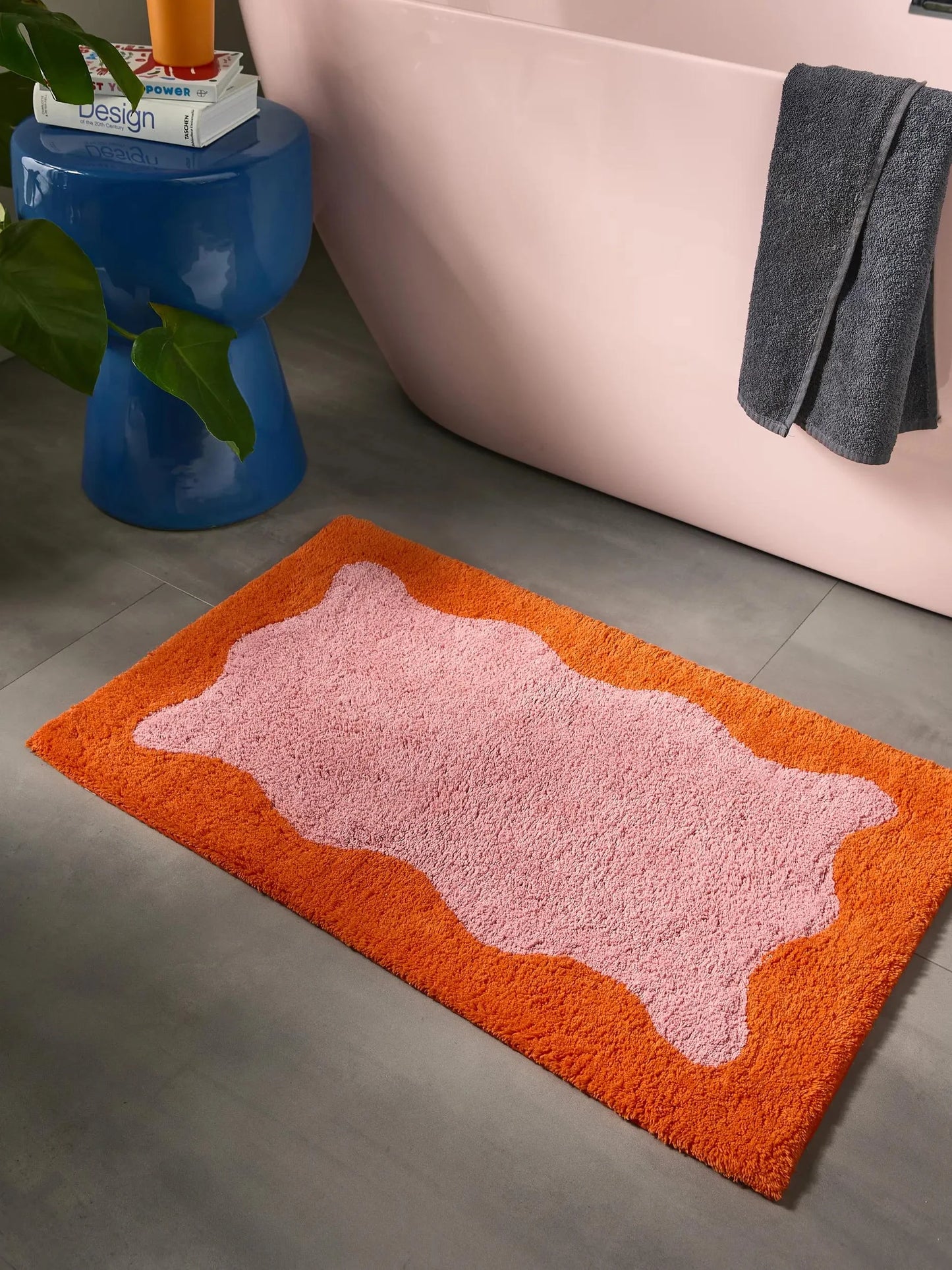 Covor de baie Cara Pink/Orange