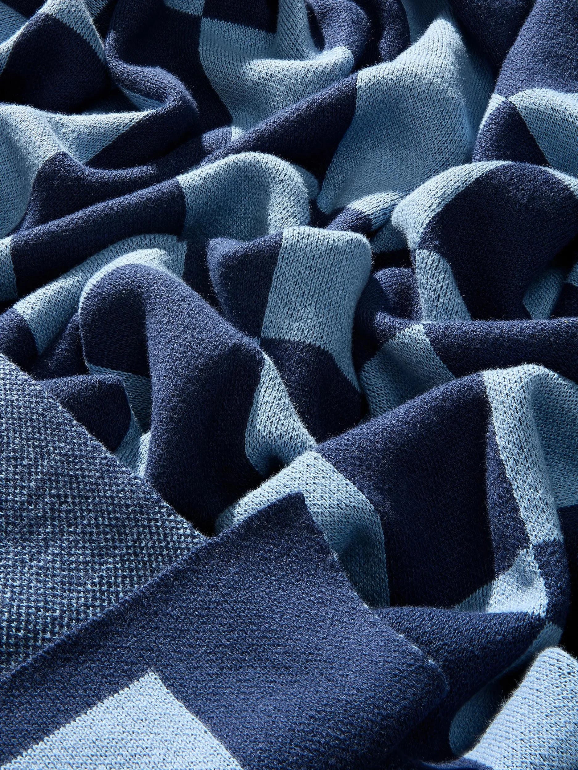 Cotton Pătură Carli Blue