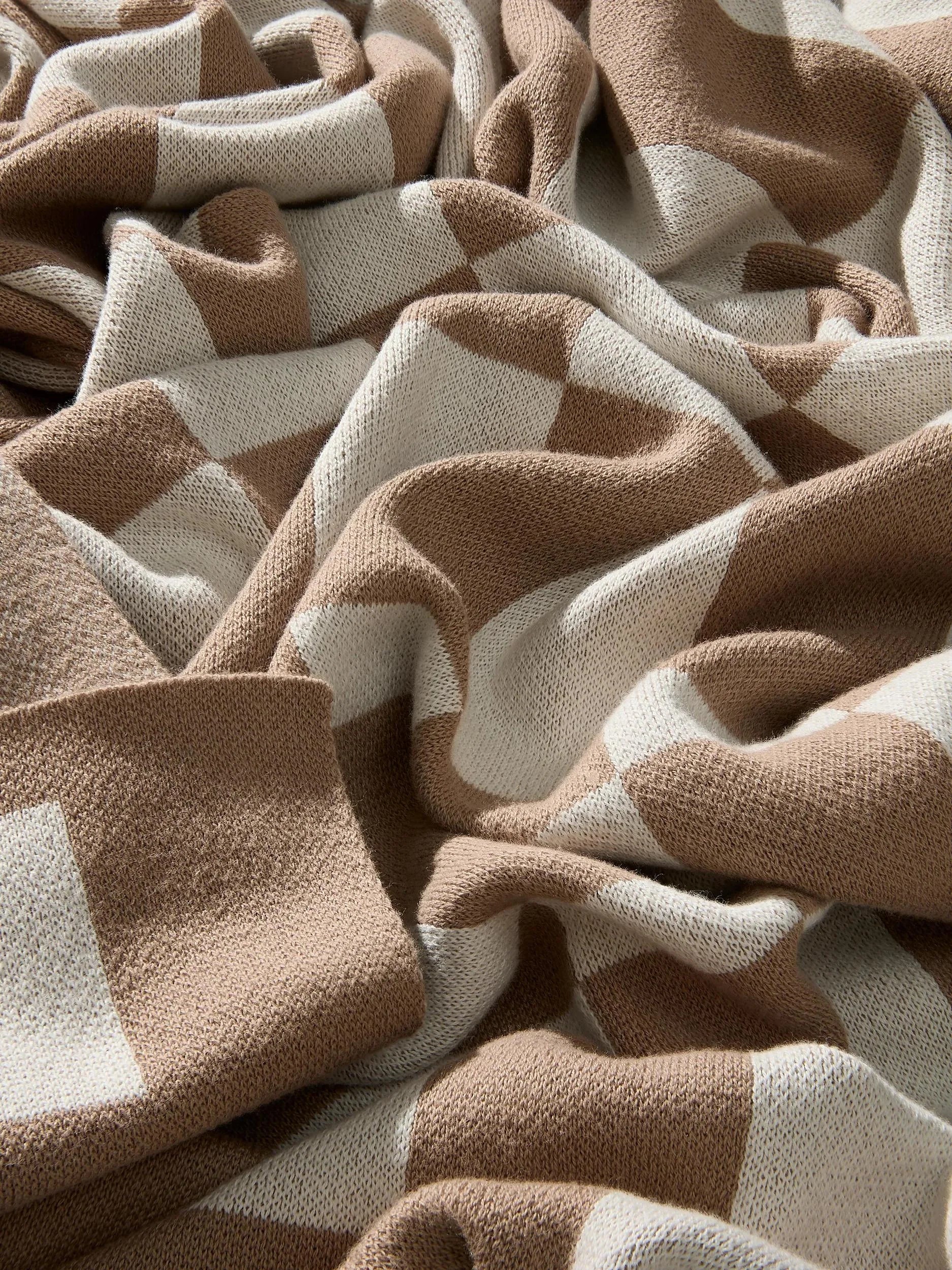Cotton Pătură Carli Beige