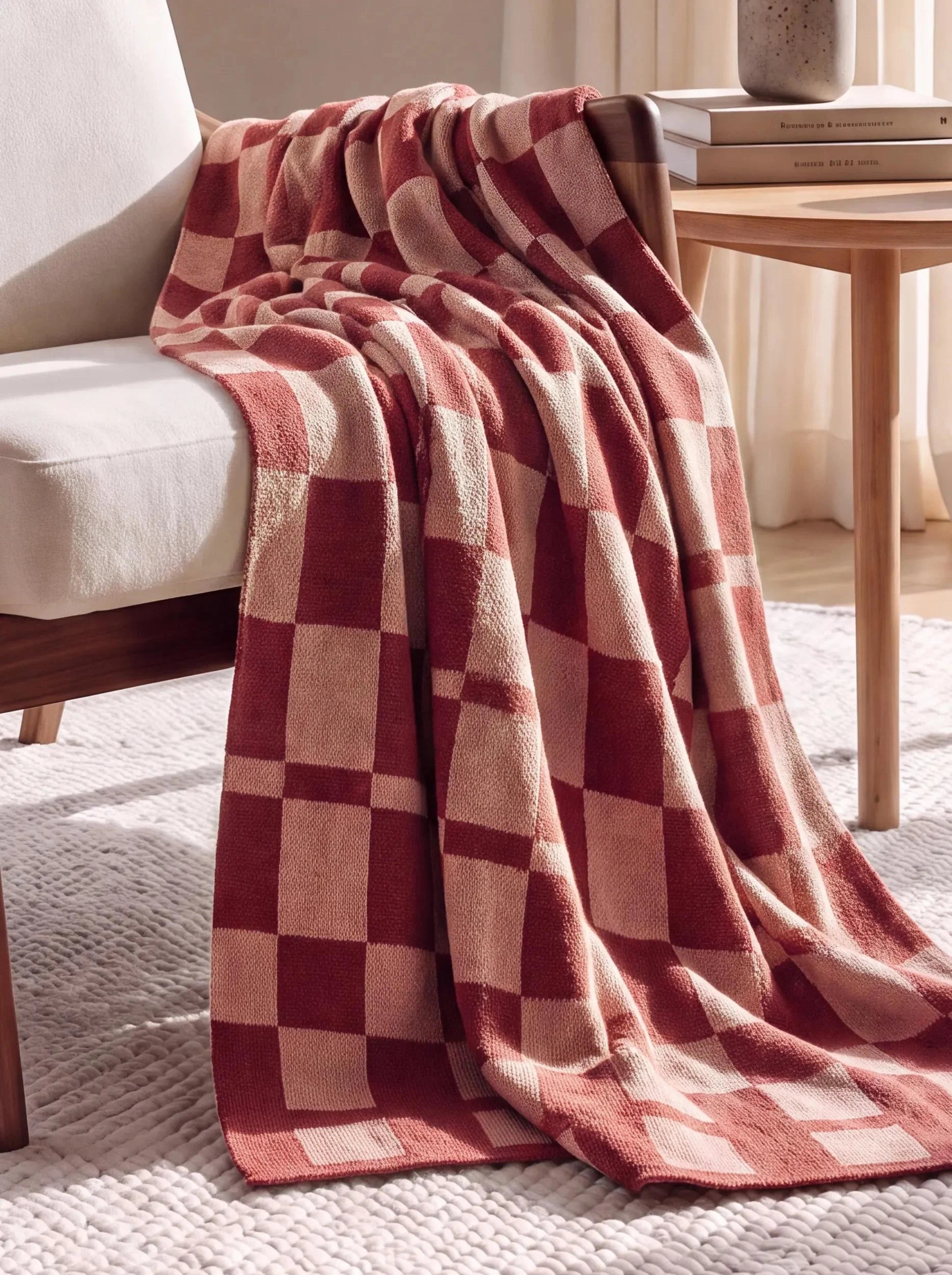 Cotton Pătură Carli Red