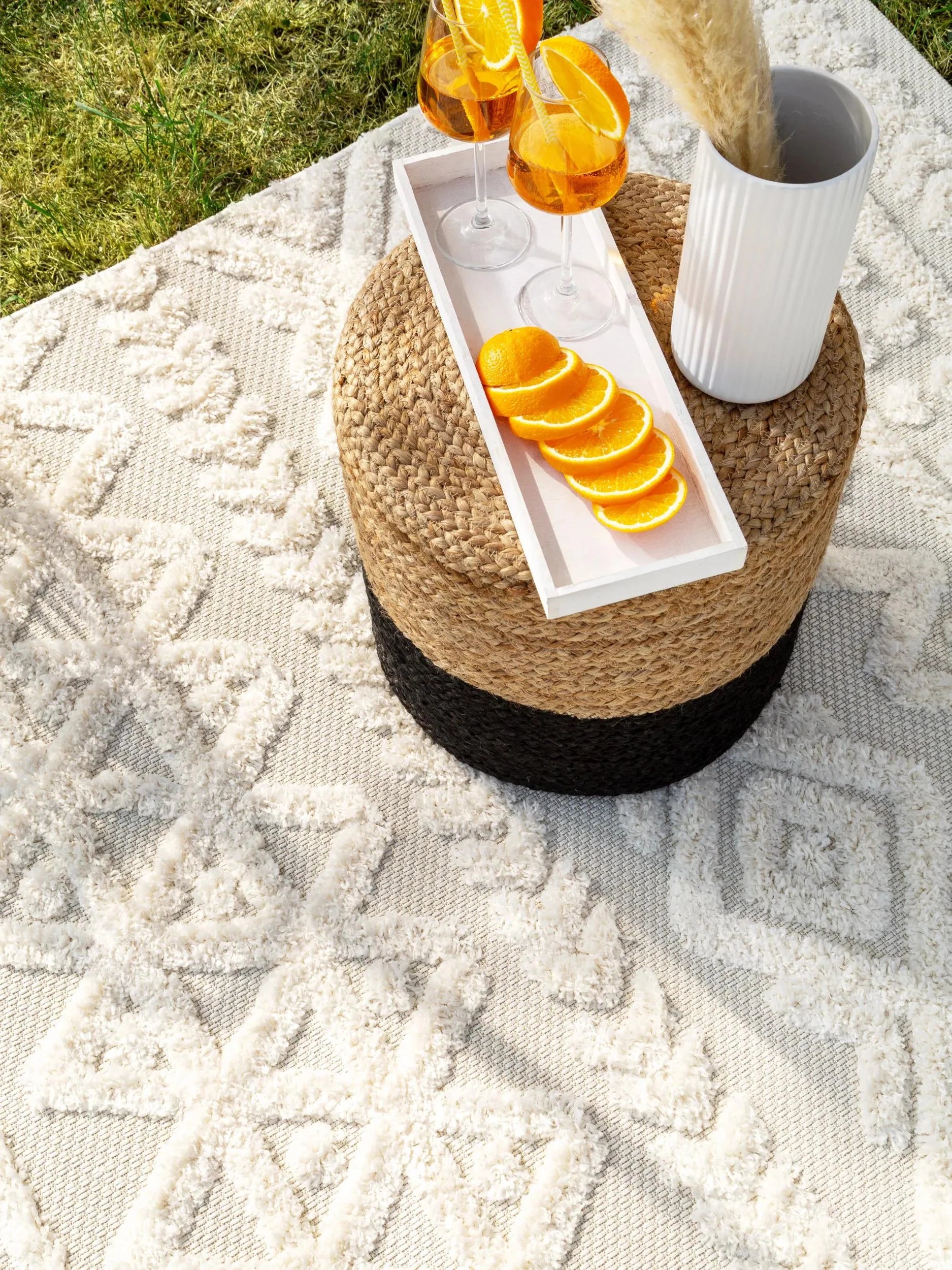 Covor interior/exterior Carlo Cream 