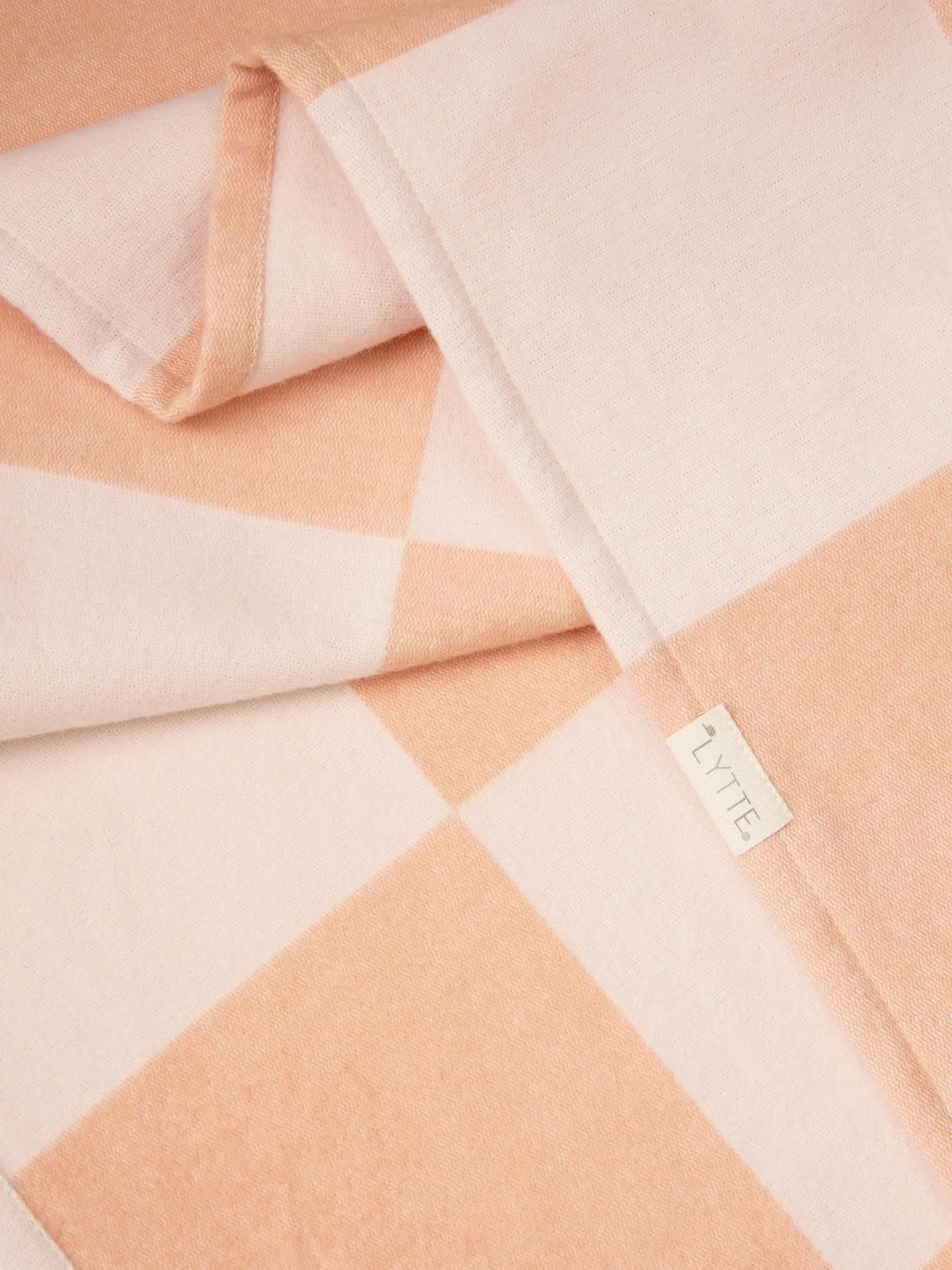 Cotton Pătură Caro Rose