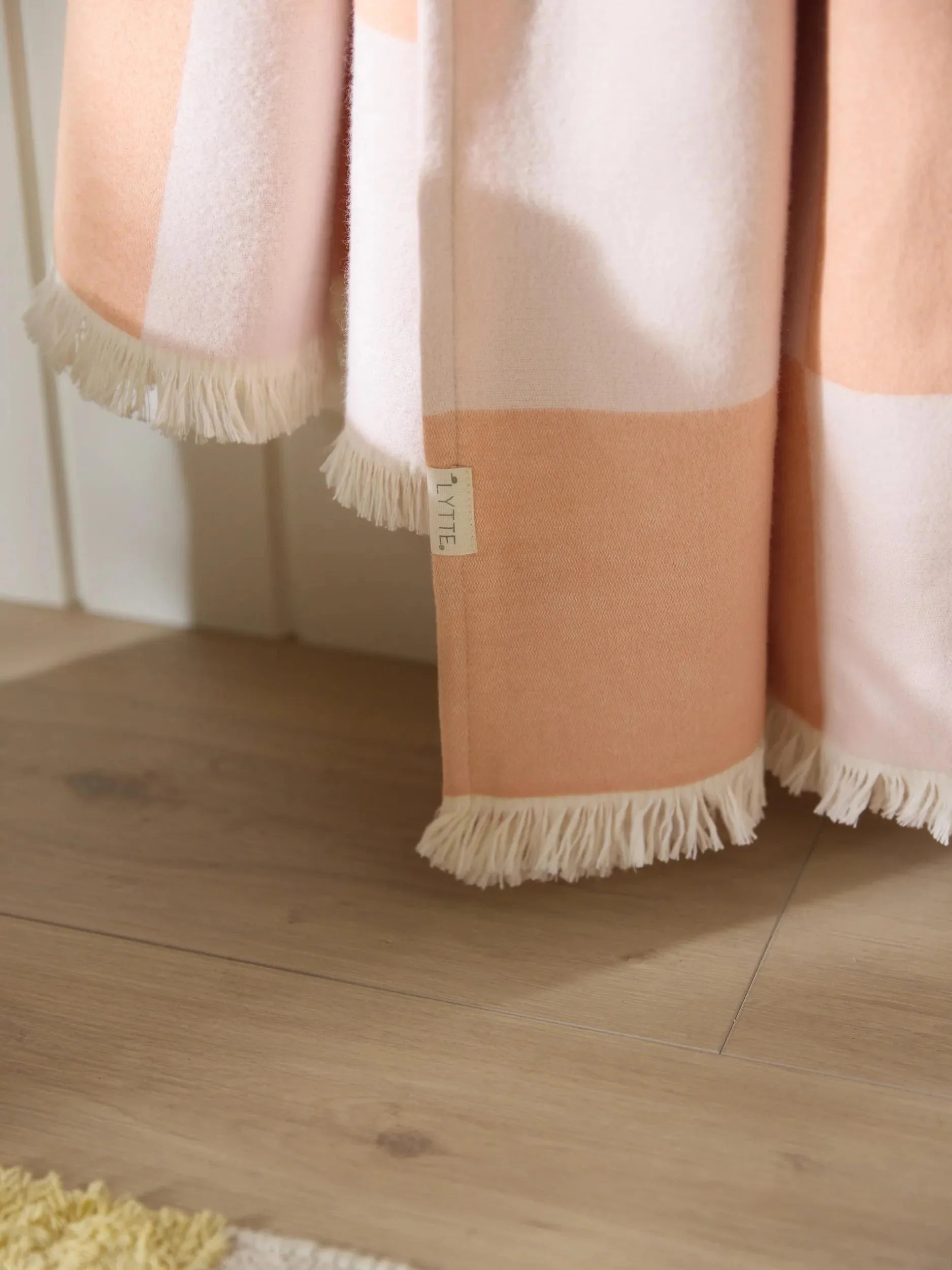 Cotton Pătură Caro Rose