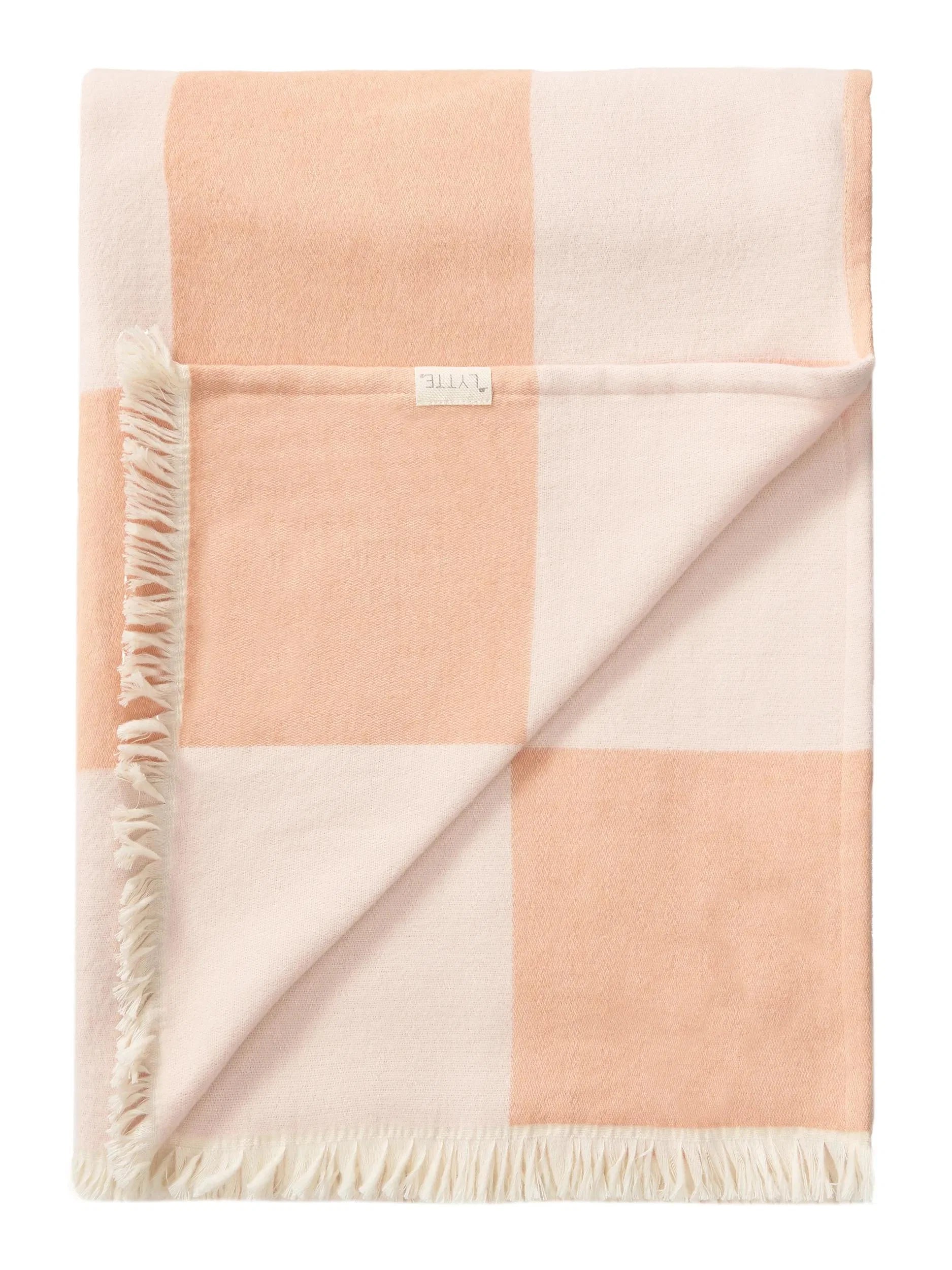 Cotton Pătură Caro Rose 