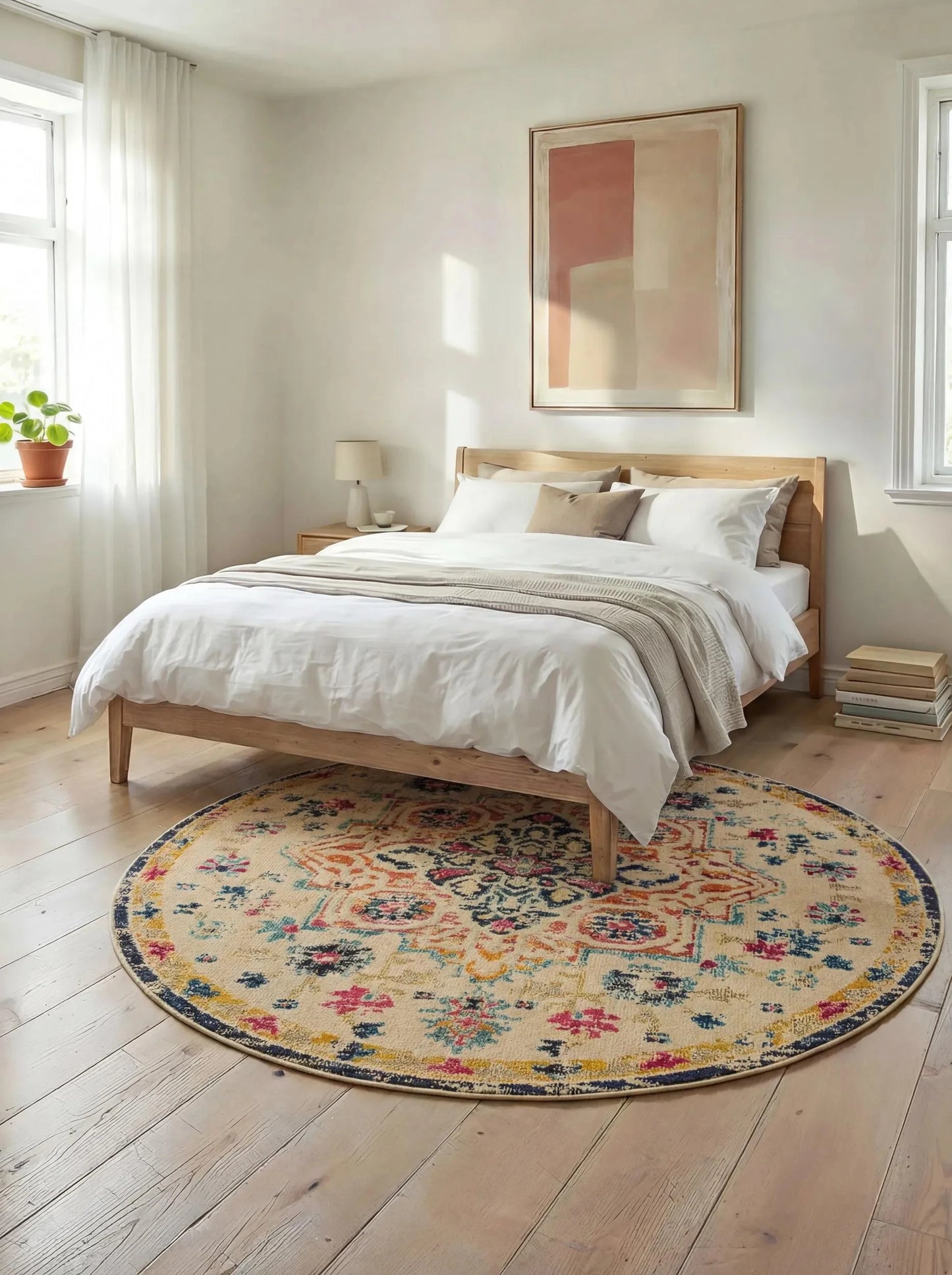 Covor rotund Casa Multicolour