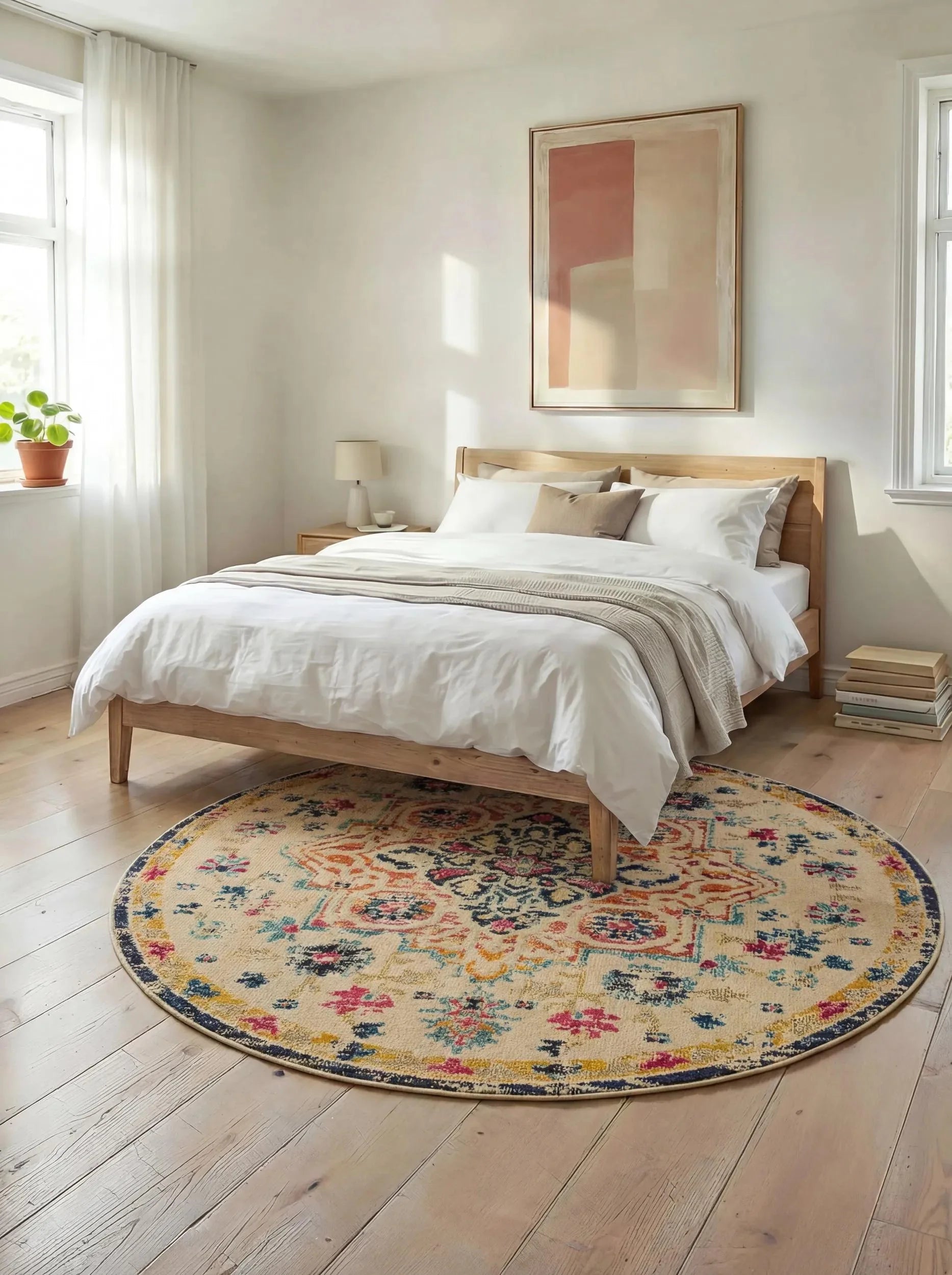 Covor rotund Casa Multicolour