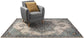 Covor Casa Beige/Turquoise