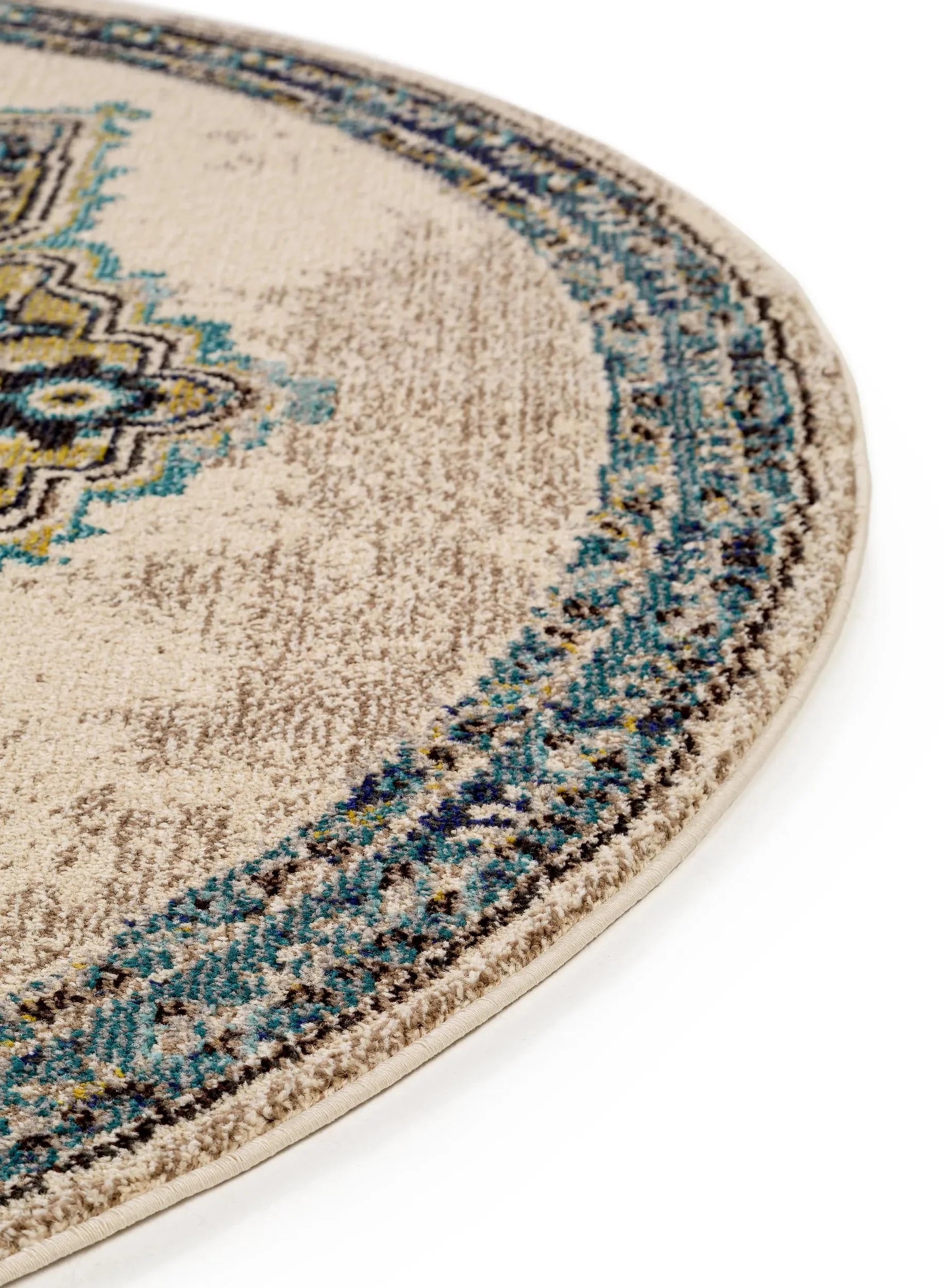 Covor rotund Casa Beige