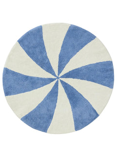 Washable Covor pentru copii Cecilia Blue/White