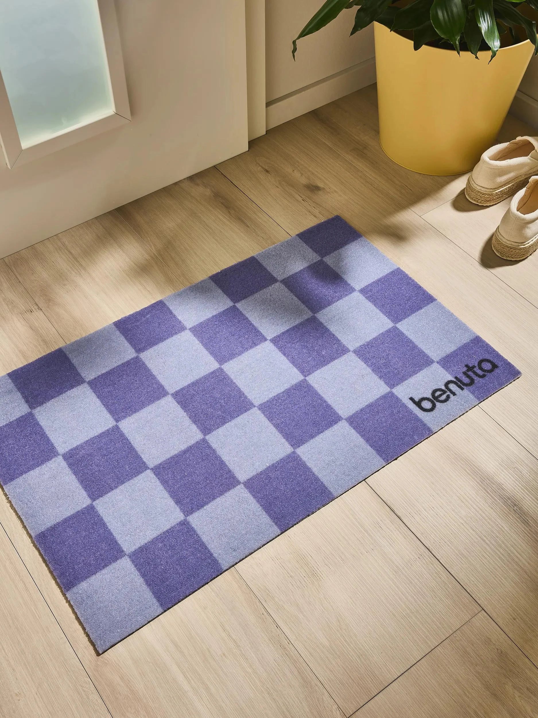 Preș Checker Purple
