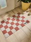 Preș Checker Terracotta