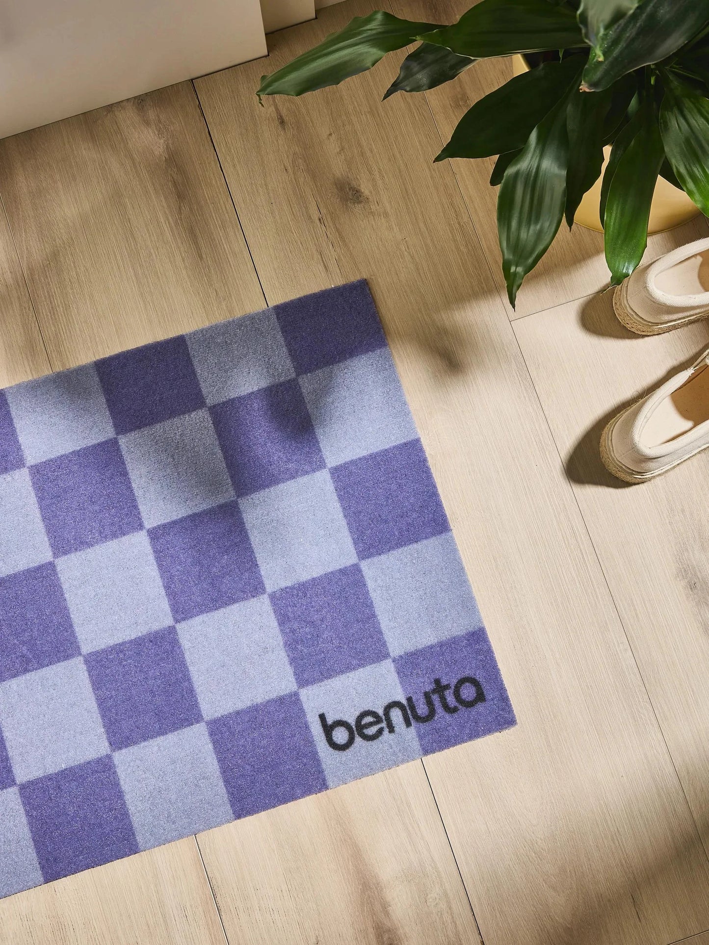 Preș Checker Purple