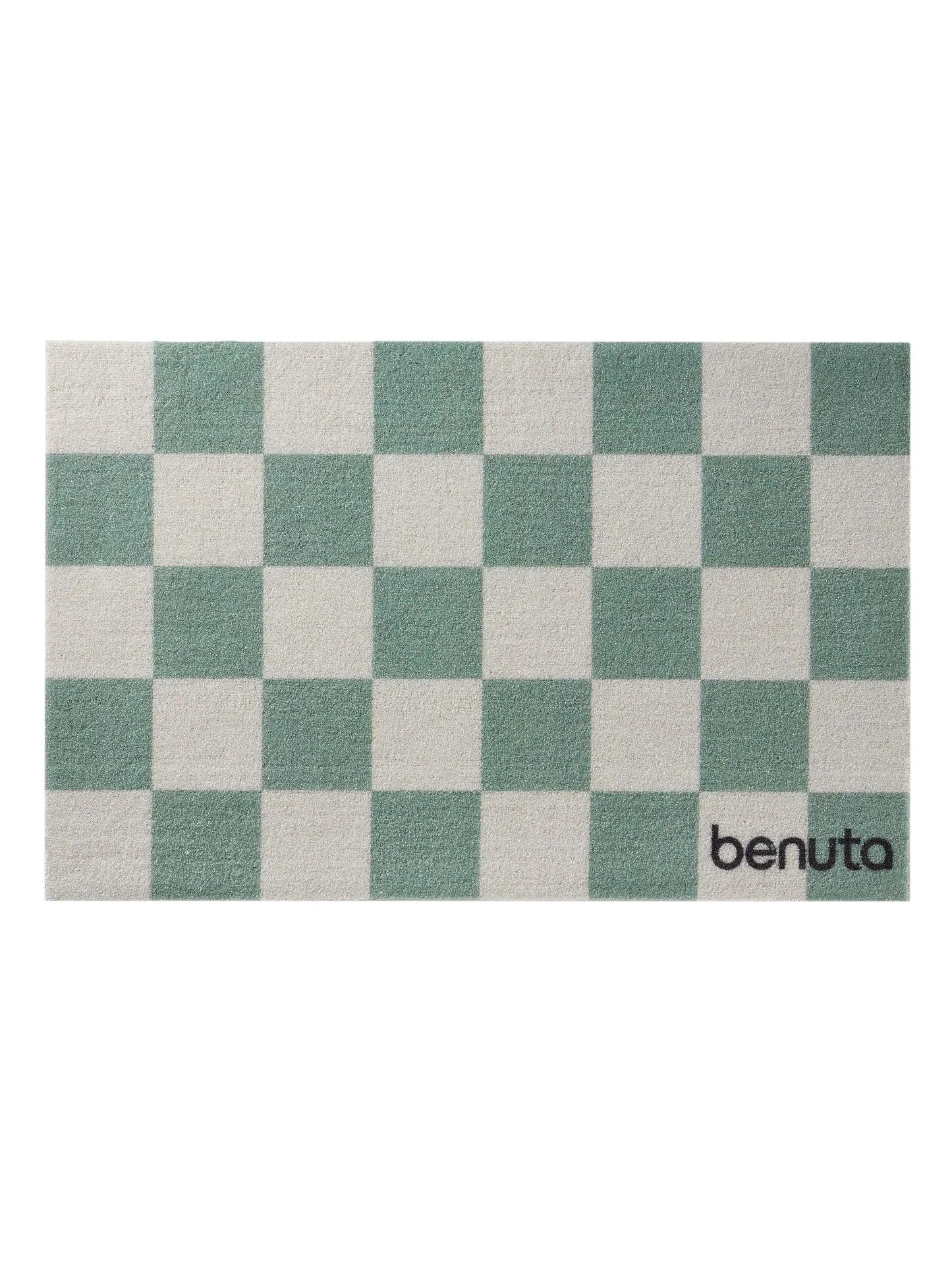 Preș Checker Green