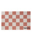 Preș Checker Terracotta