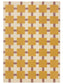 Covor Cini Beige/Yellow