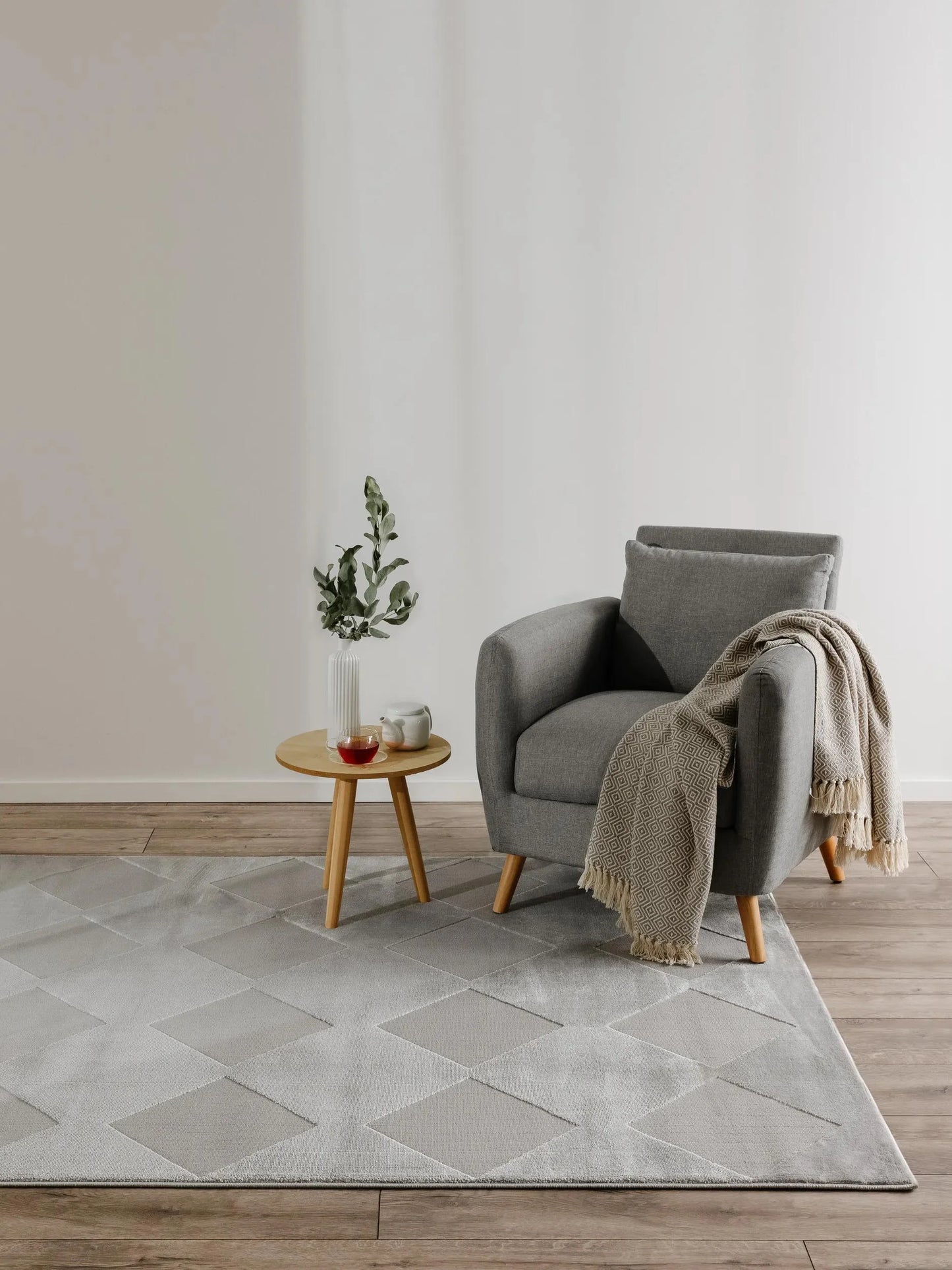 Covor Claire Light Grey 