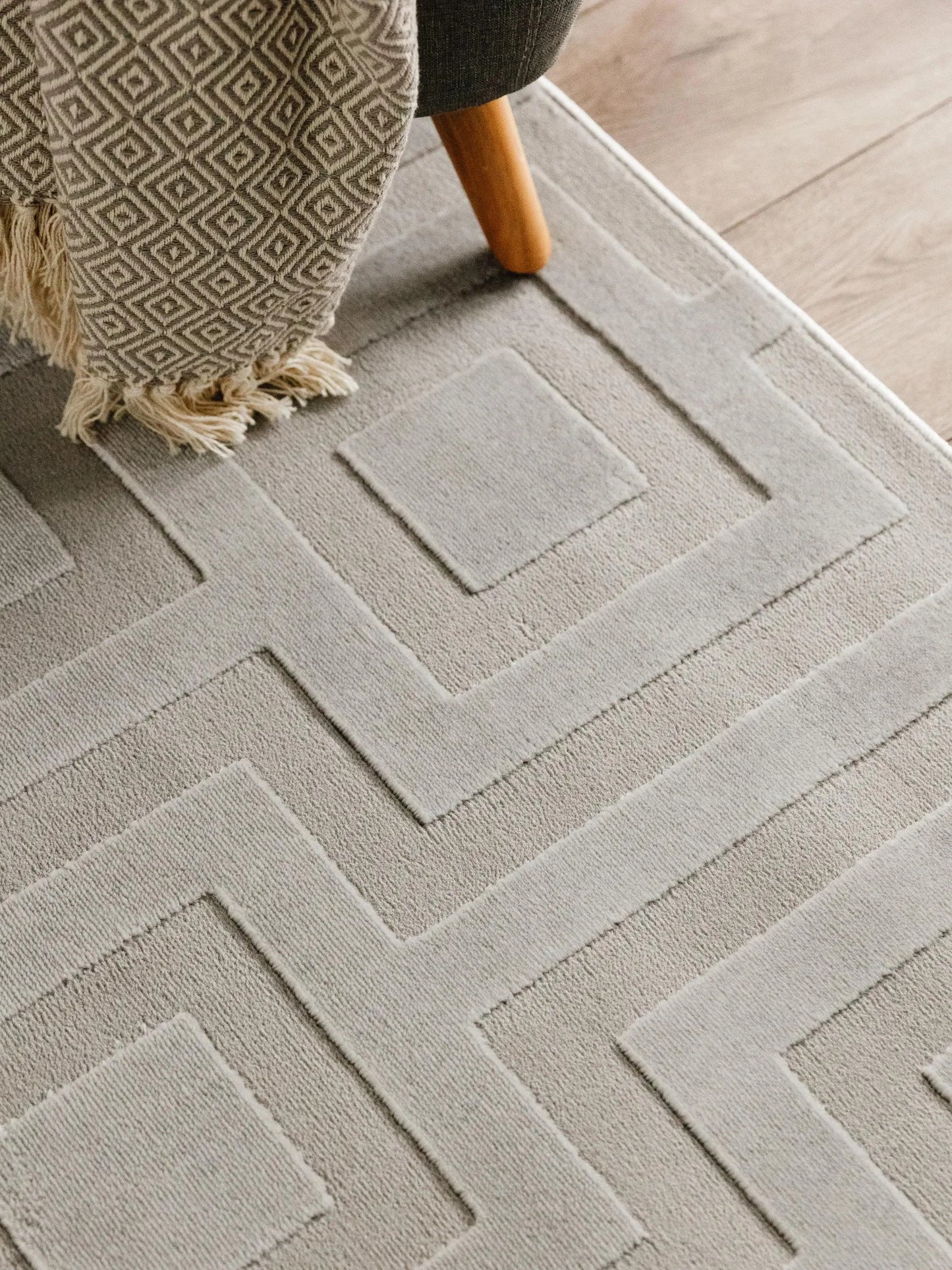 Covor Claire Light Grey 