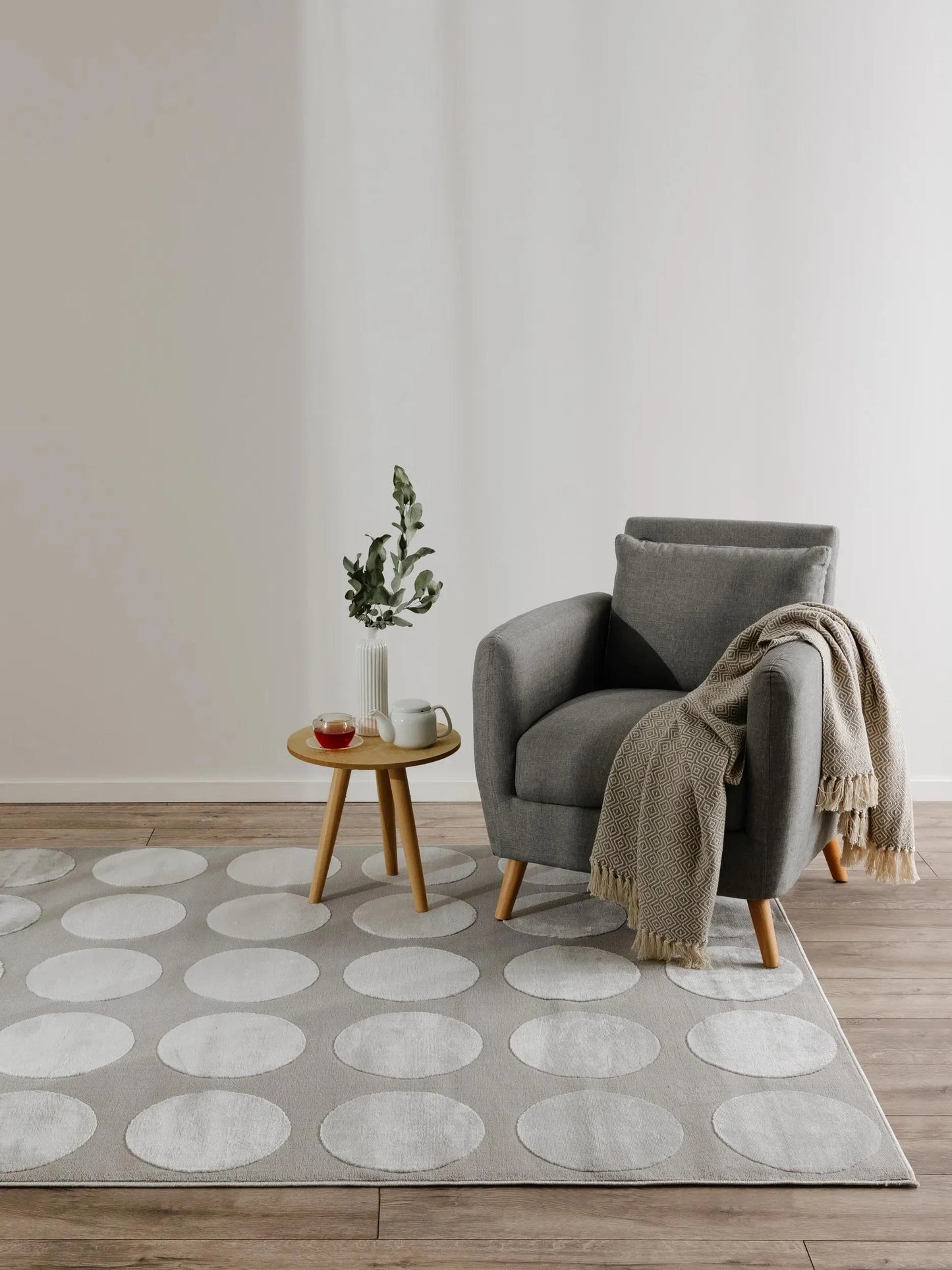 Covor Claire Light Grey 