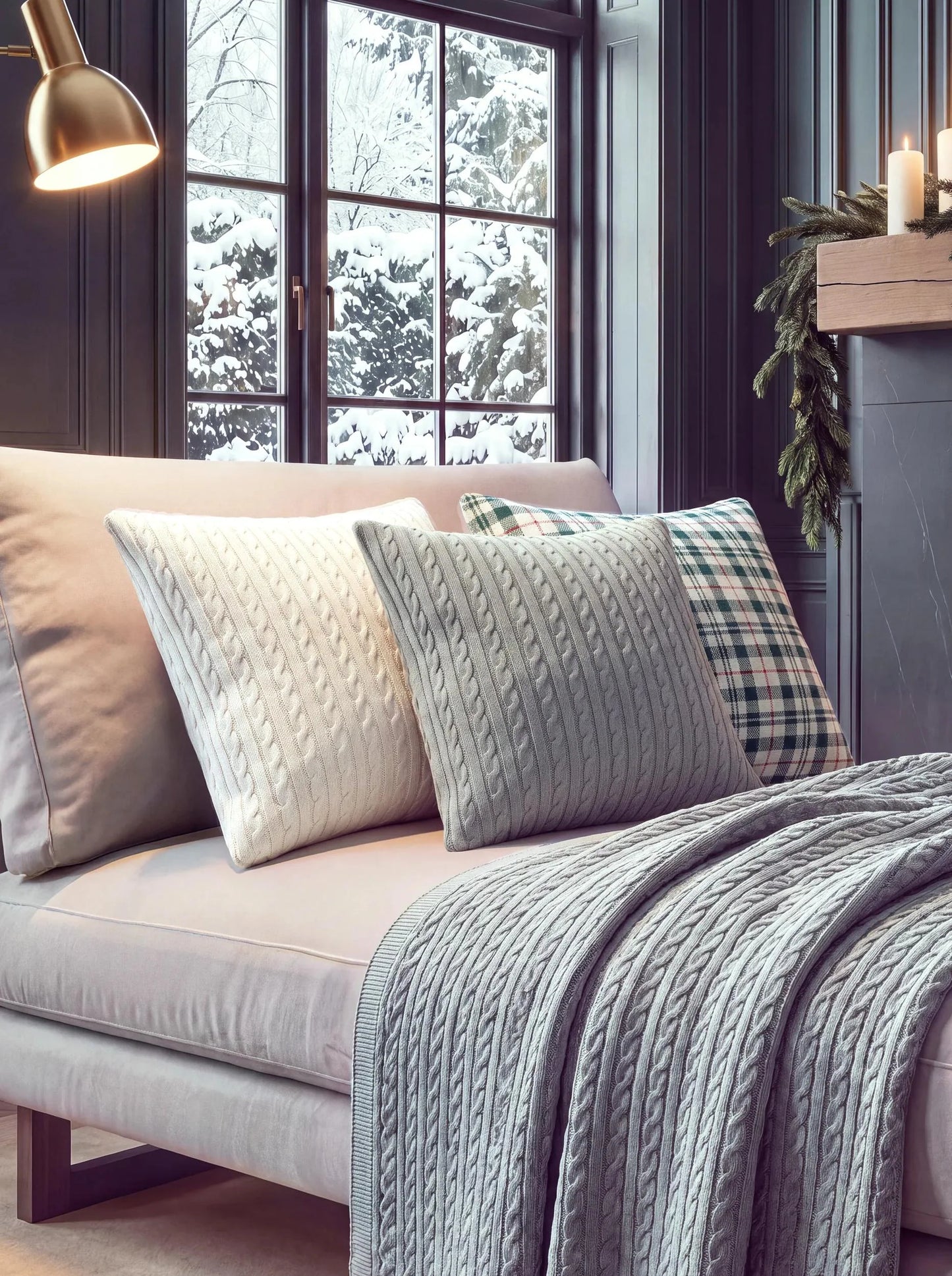 Christmas Pernă Classic Grey