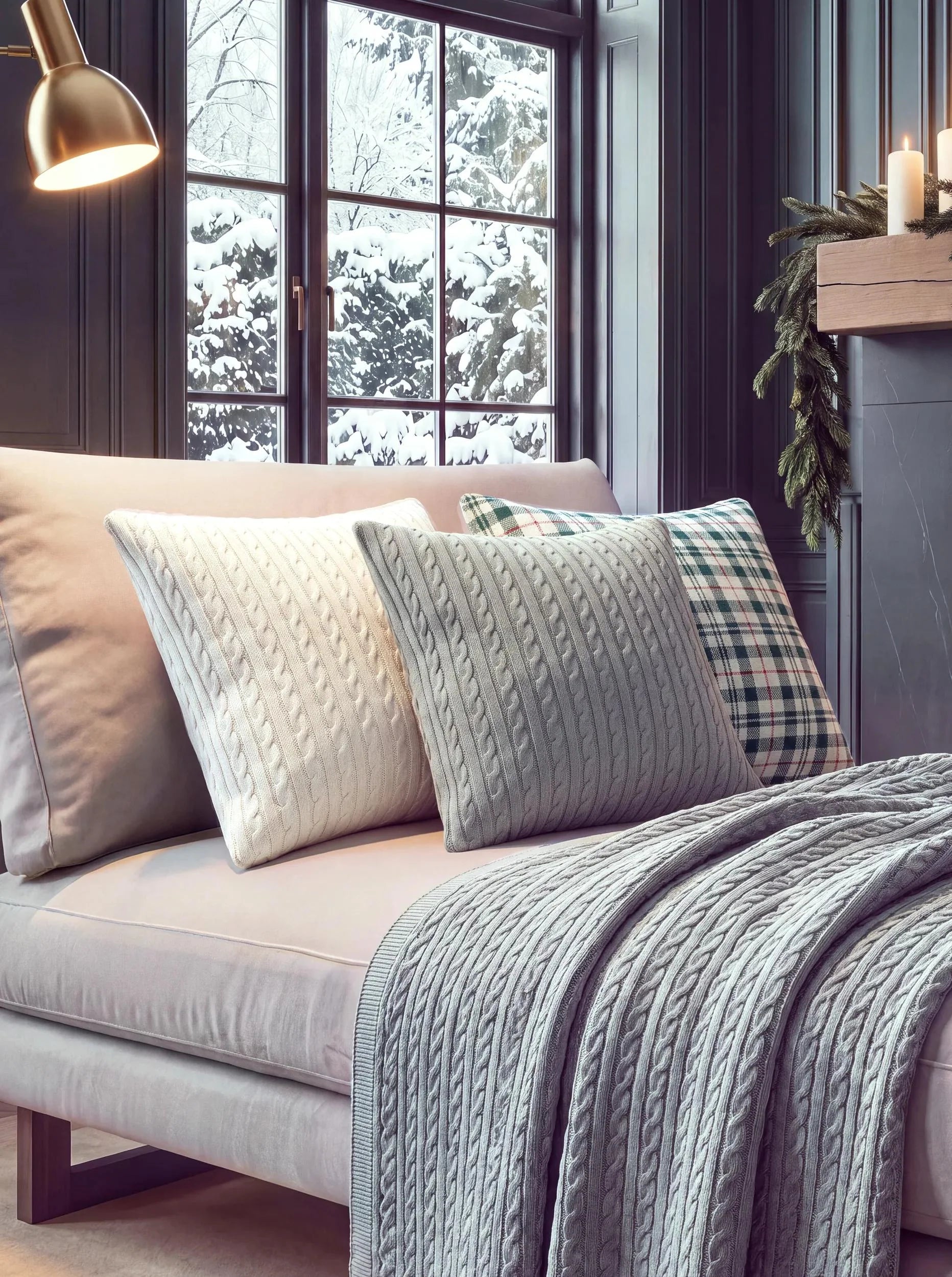 Christmas Pernă Classic Grey